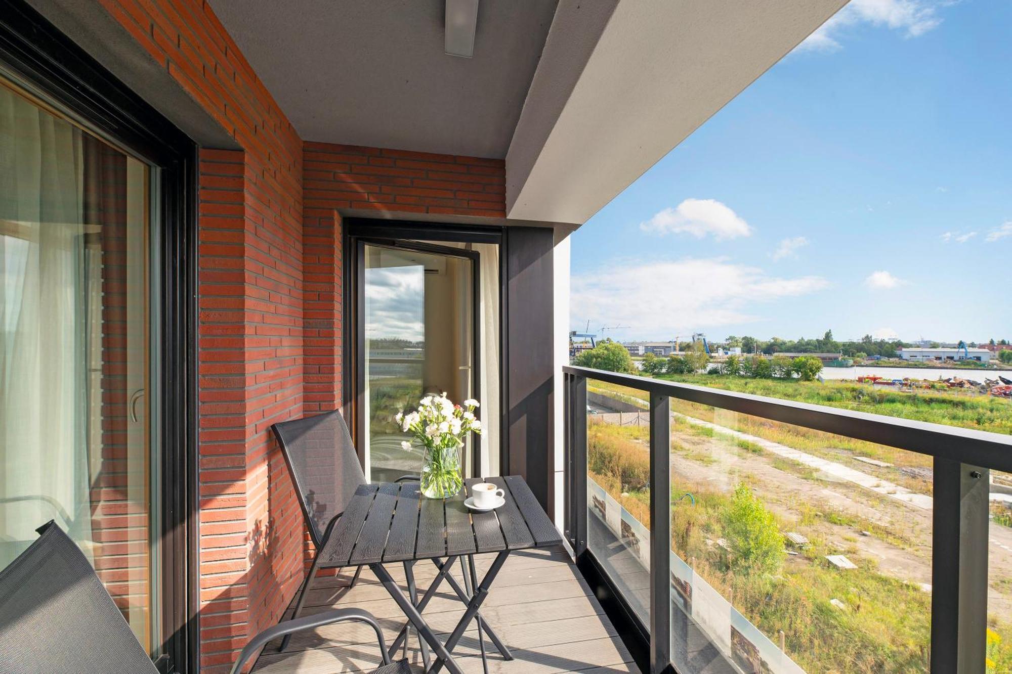 Nadmotlawie Estate Gym, Sauna & Parking By Downtown Gdansk