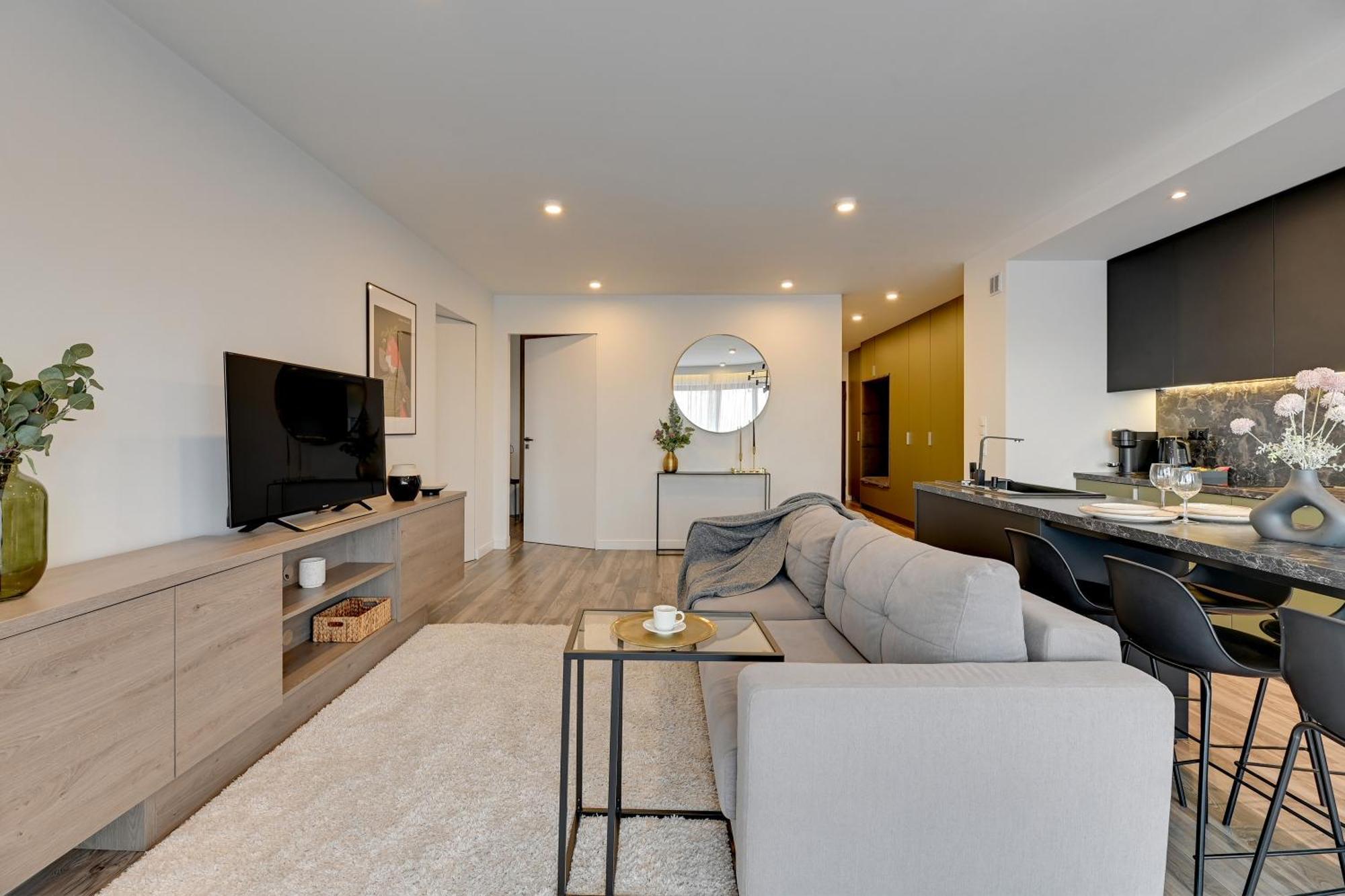Aura - Riverside & Parking By Downtown Apartment Gdansk