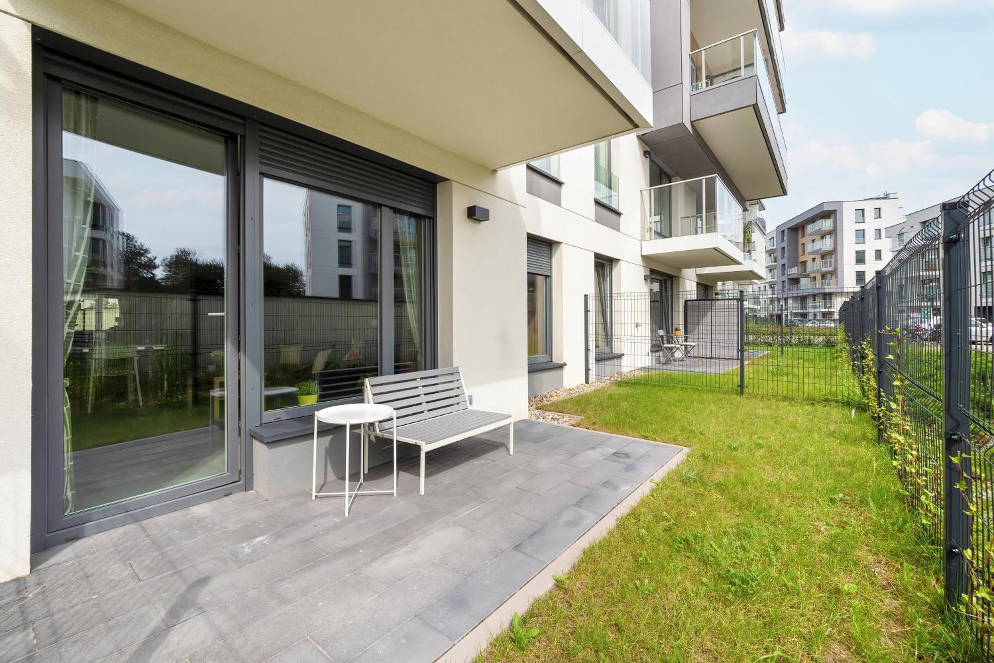 Sea And Stadium In Good Design With Parking & Garden By Rent Like Gdańsk
