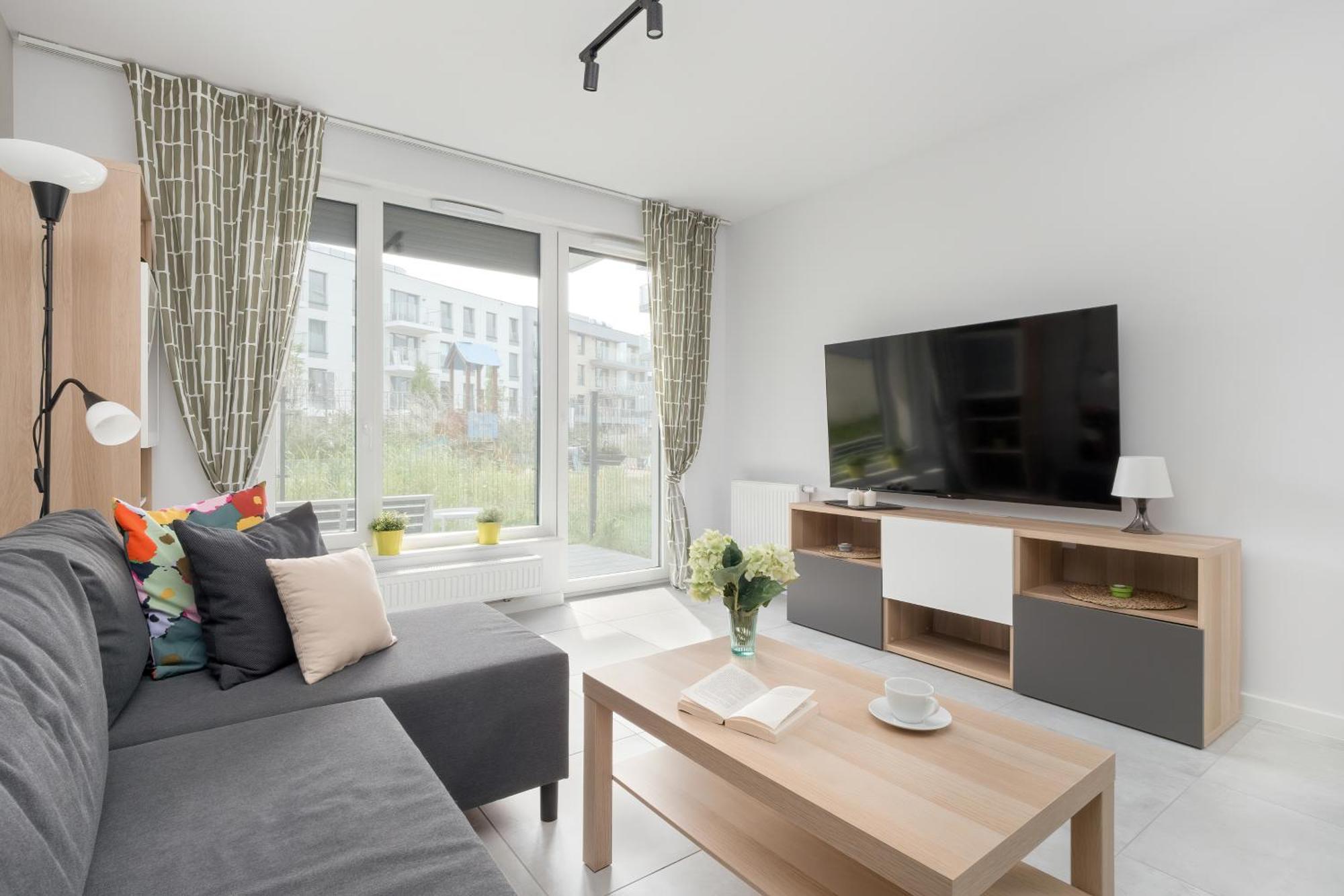 Leilighet Sea And Stadium In Good Design With Parking & Garden By Rent Like *