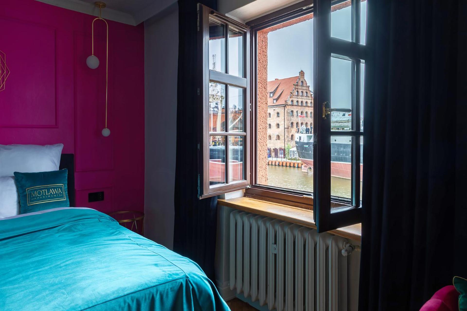 Apartment Motlawa - Old Town & River Viev, Fast Wifi *