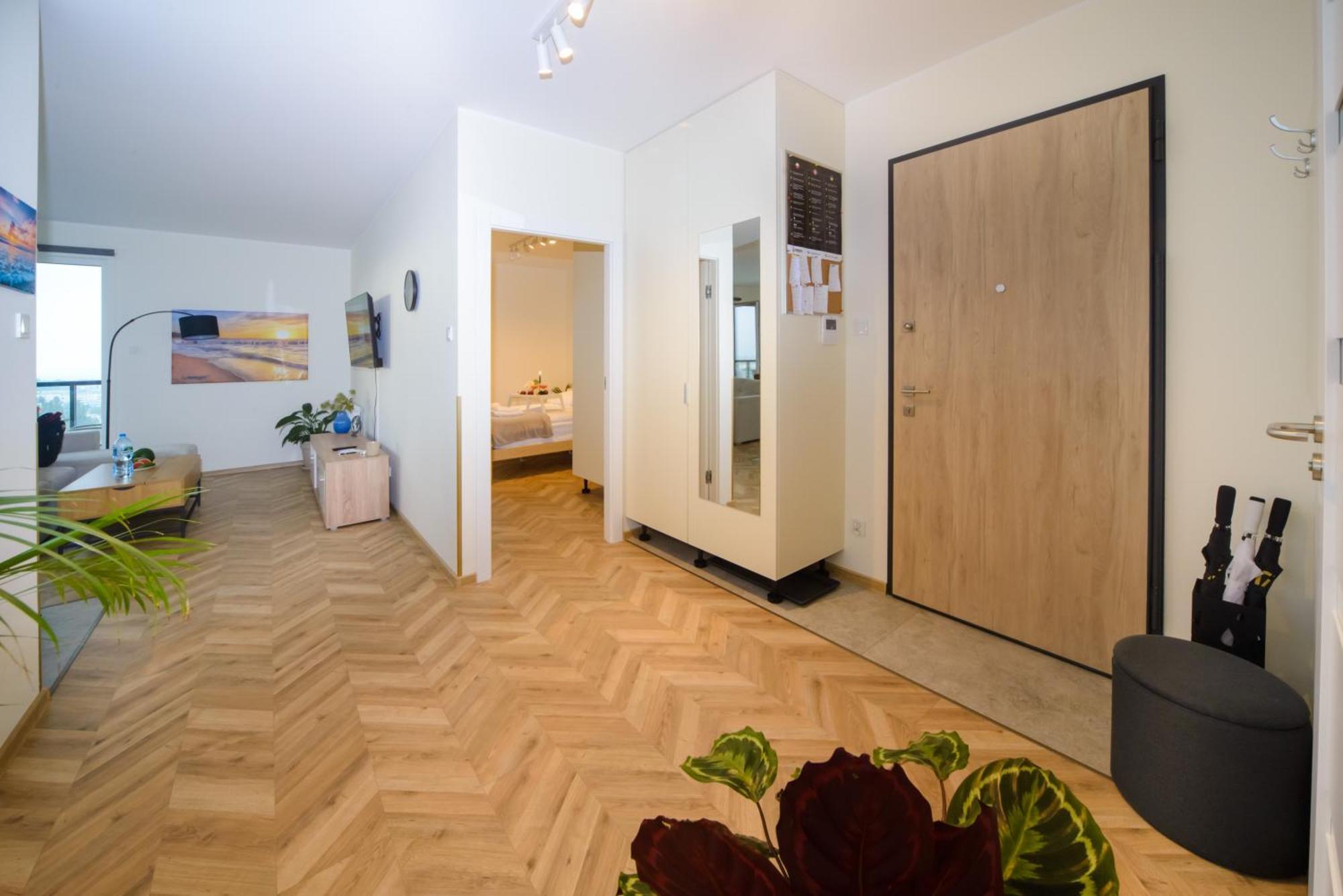 Maya's Flats & 100 Sea View - 3 Pokojowy Na Letnicy Gdańsk