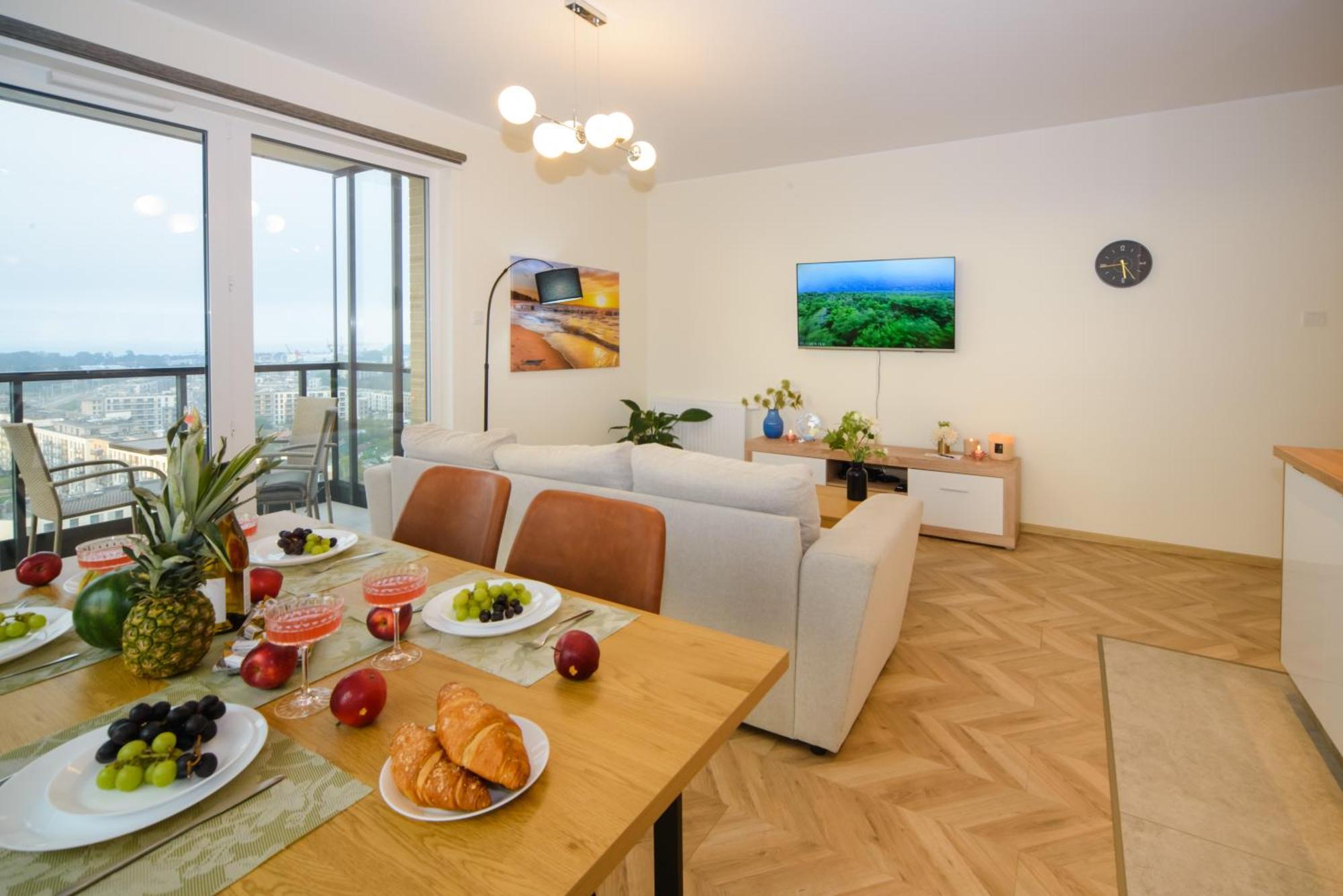 Maya's Flats & 100 Sea View - 3 Pokojowy Na Letnicy