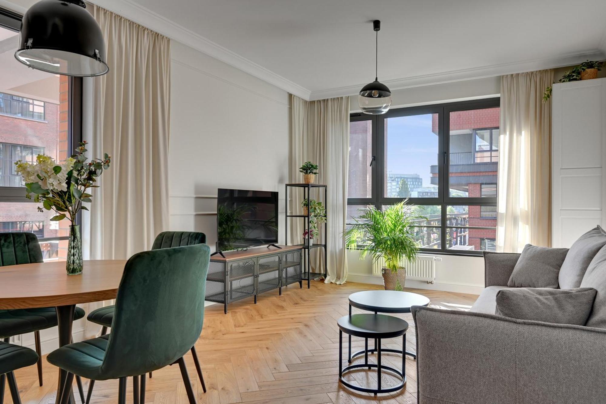 Apartment Doki Living By Blue Mandarin Parking & Foodhall Gdansk