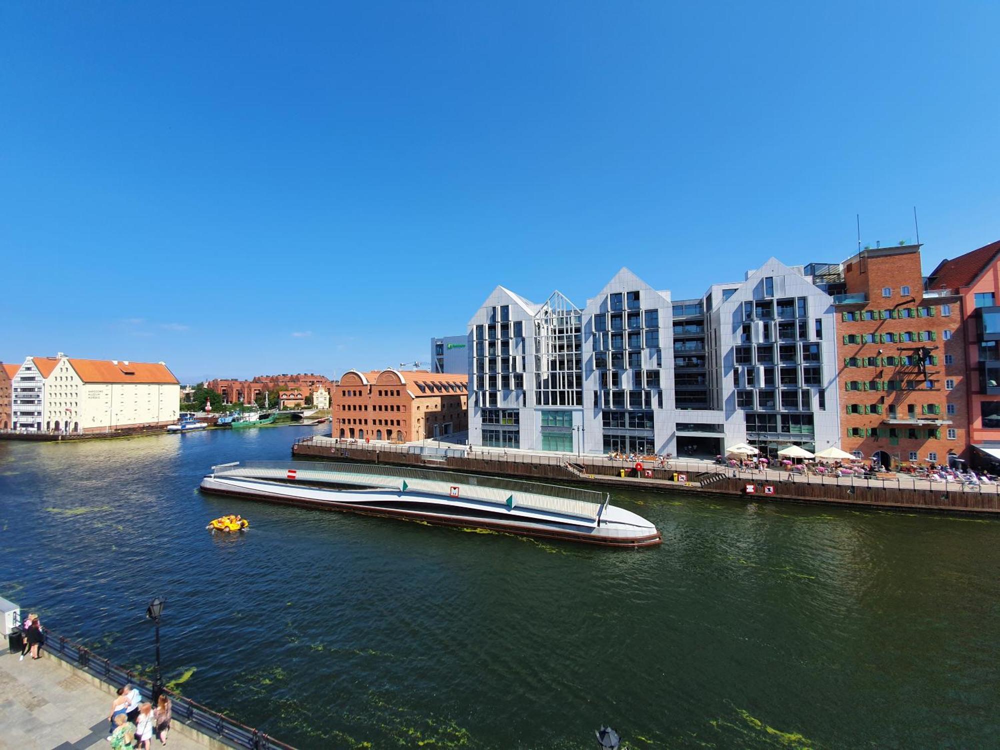 Z Widokiem Na Motlawe Iii Lägenhet Gdańsk