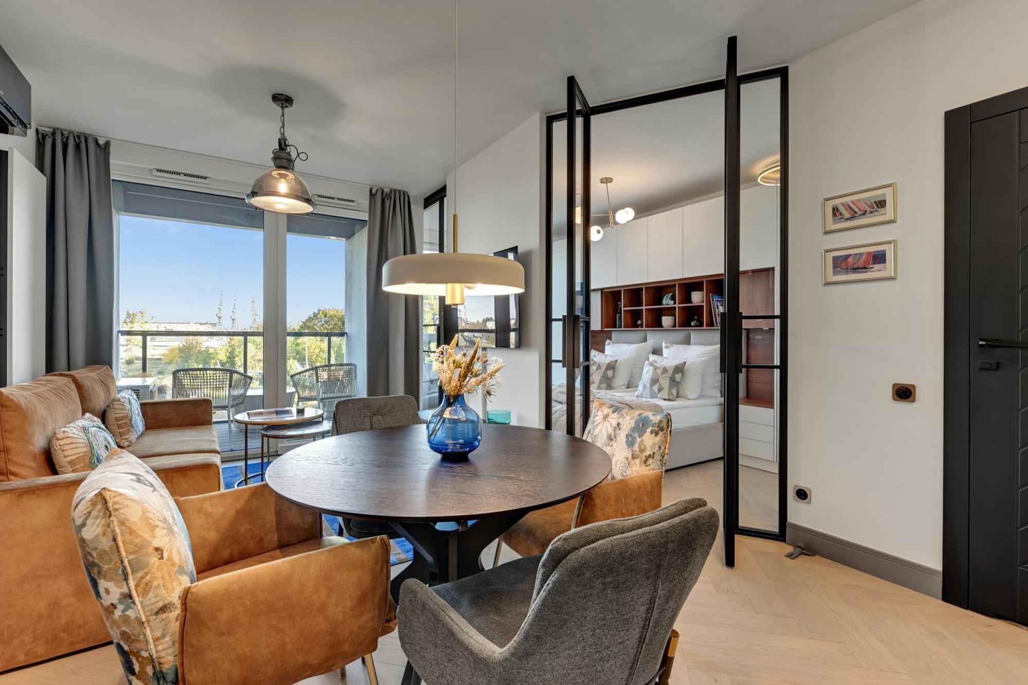 Chlebova - Riverside View Terrace, Free Parking, Gym & Kidsplay By Downtown Gdansk