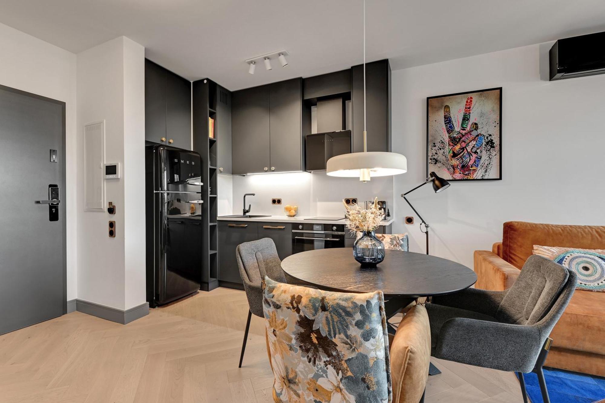Chlebova - Riverside View Terrace, Free Parking, Gym & Kidsplay By Downtown Leilighet Gdańsk