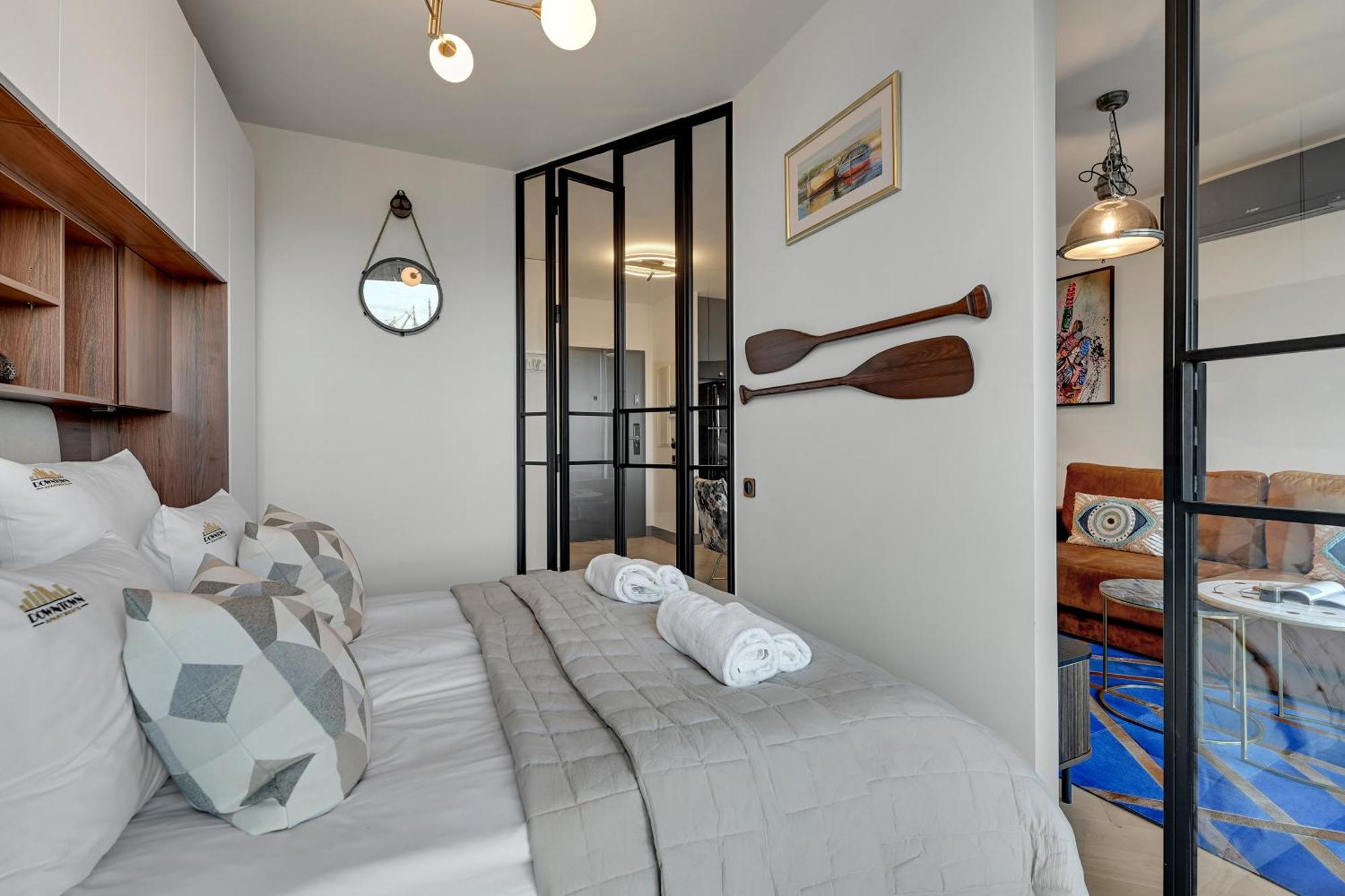 Leilighet Chlebova - Riverside View Terrace, Free Parking, Gym & Kidsplay By Downtown Gdańsk