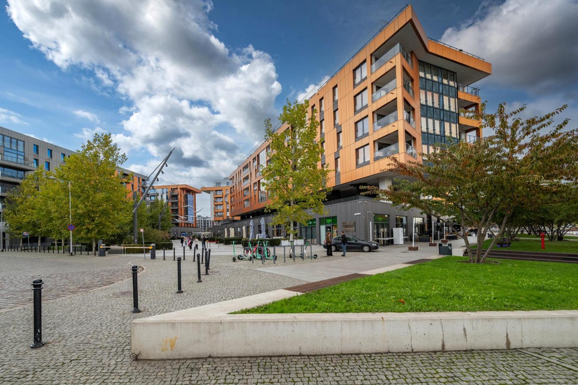 Huoneisto Brabank Riverside Stara Stocznia Premium Sauna & Gym *