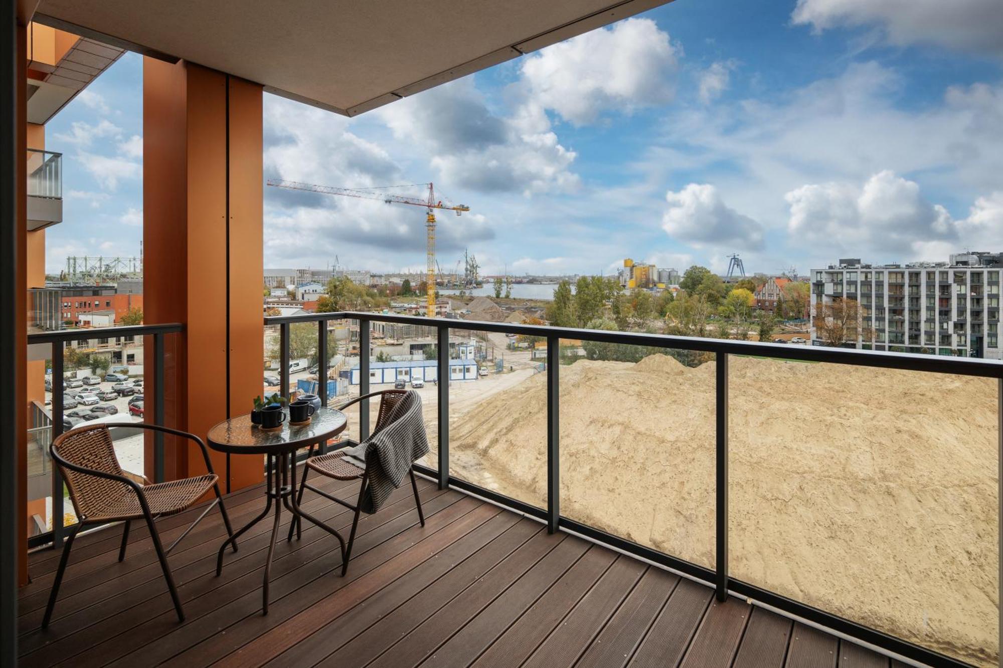 Huoneisto Brabank Riverside Stara Stocznia Premium Sauna & Gym *