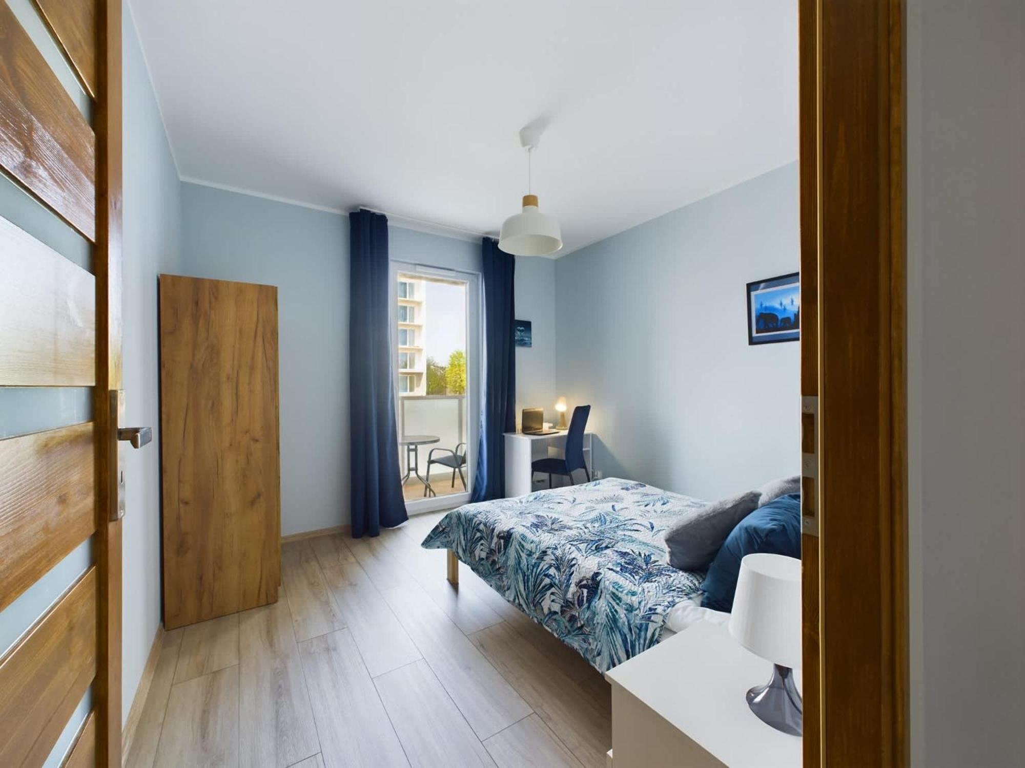 Apartment Modern & Bright Braminskiego With Parking And Balcony By Renters