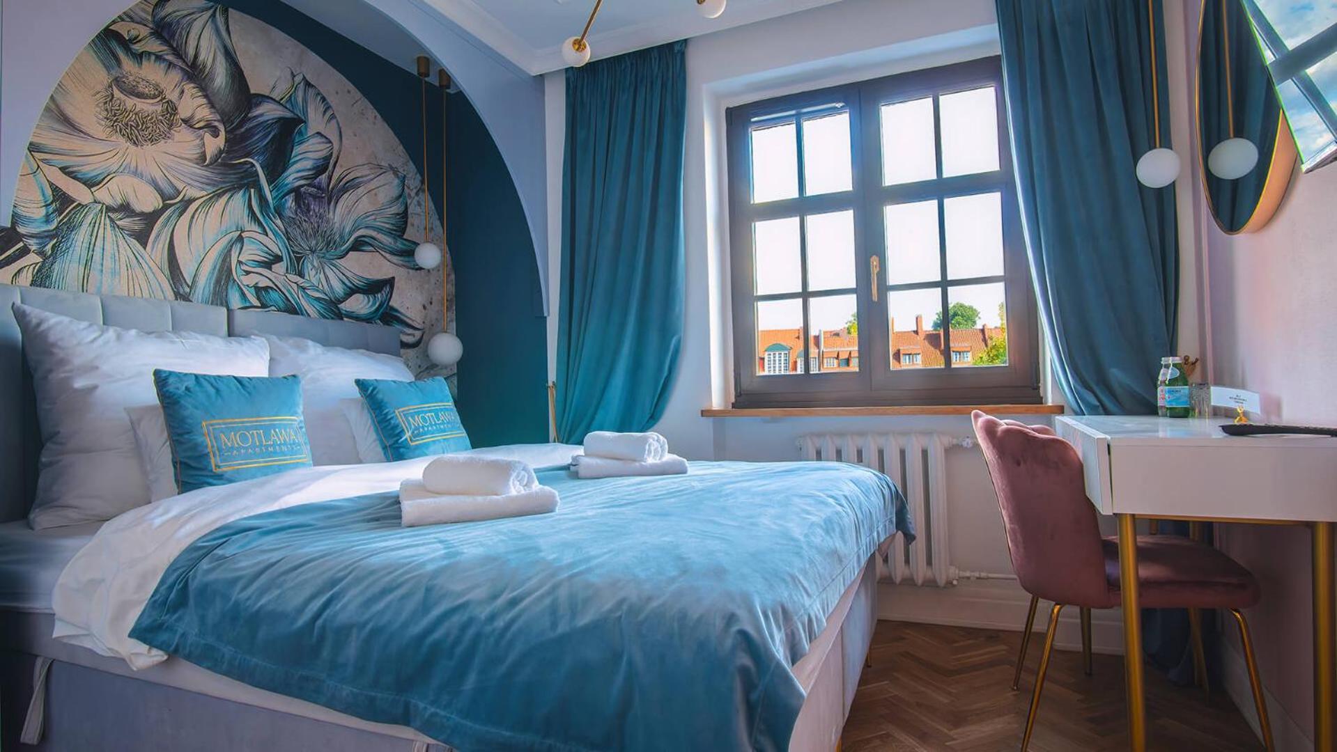 Apartment Motlawa - Old Town & River Viev, Fast Wifi
