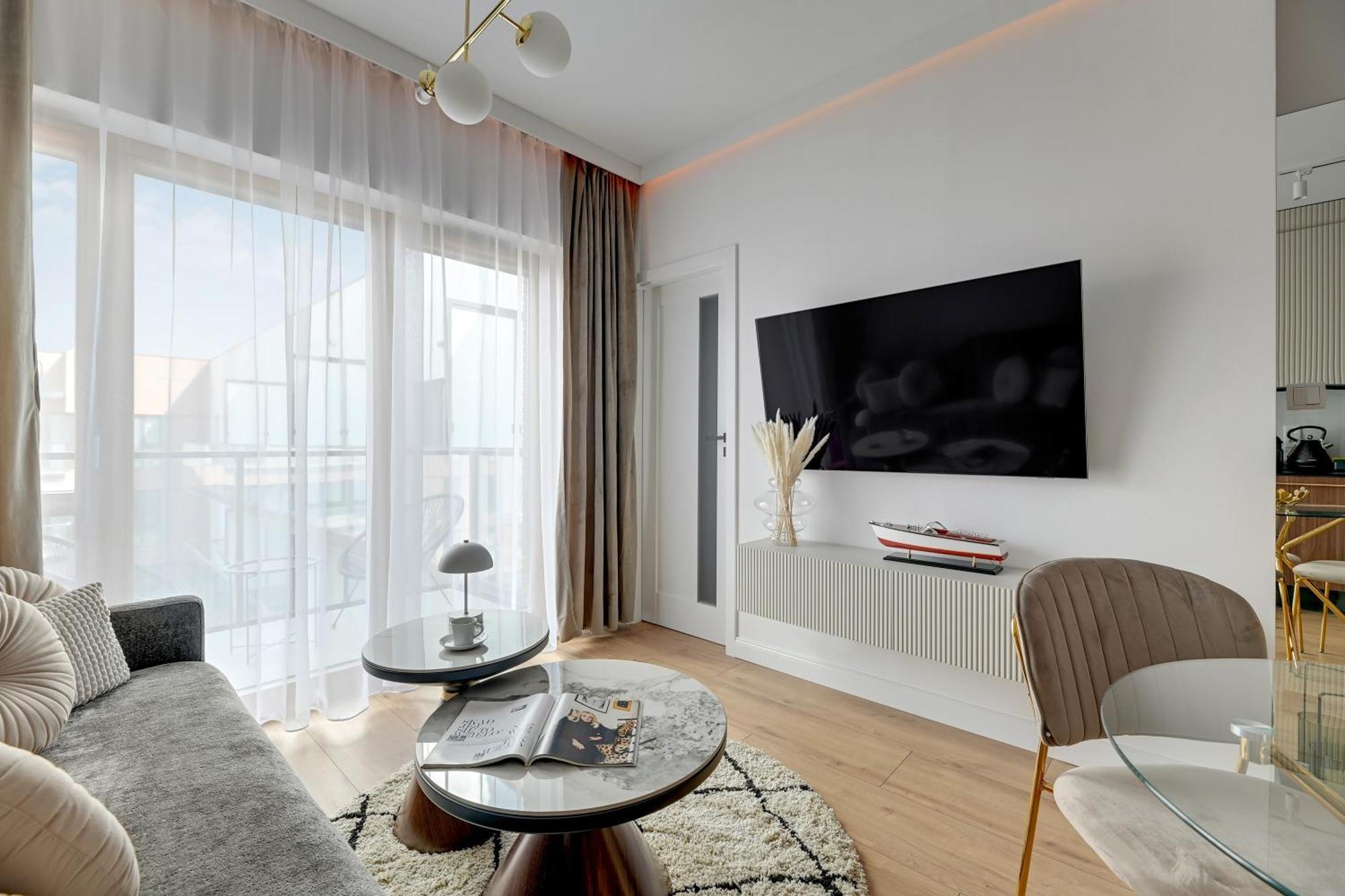Apartment Nadmotlawie Estate - Riverside, Gym & Sauna By Downtown Gdansk
