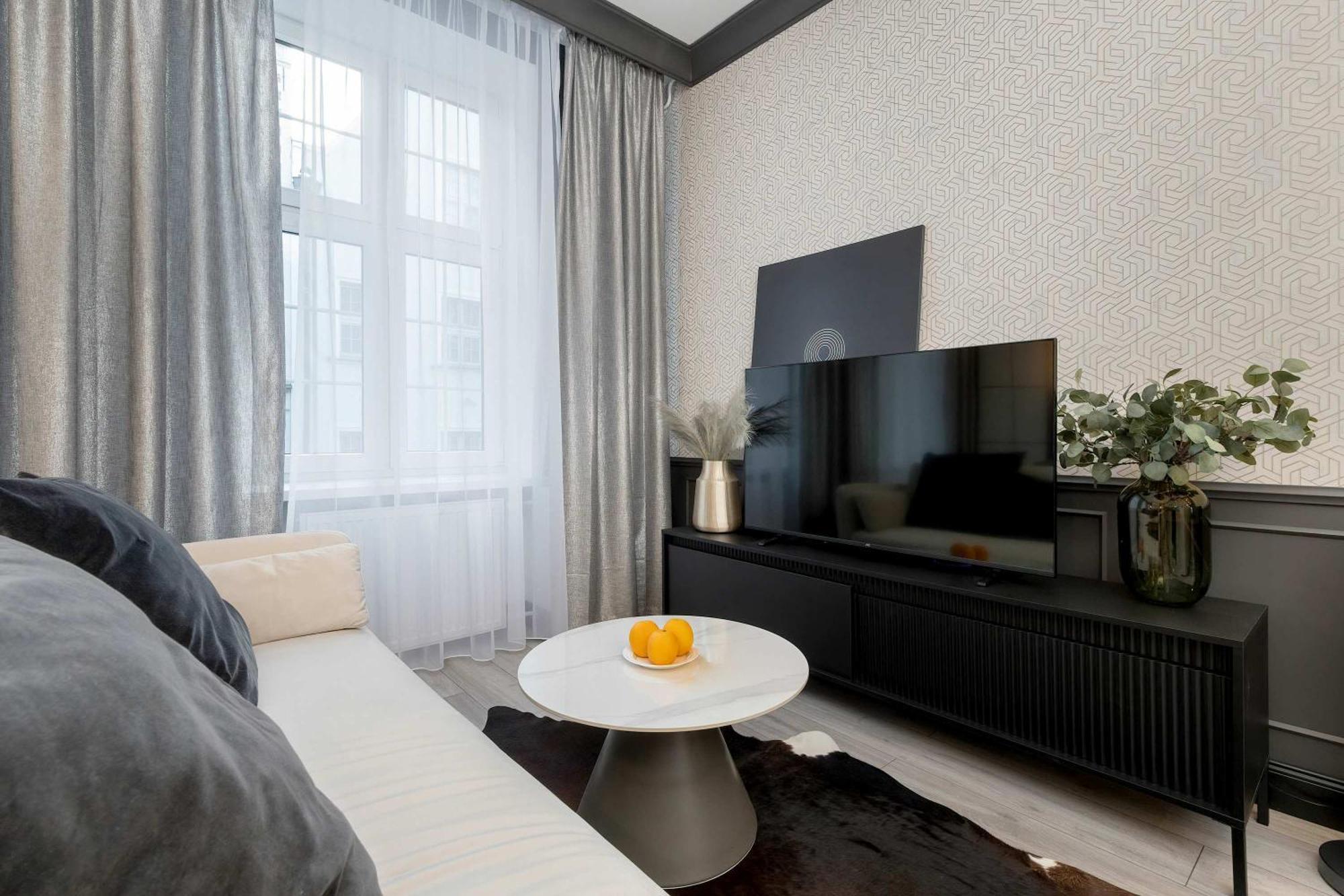Luksusowy W Gdansku Przy Motlawie I Rynku Z Biurkiem Do Pracy Zdalnej By Renters * Gdansk
