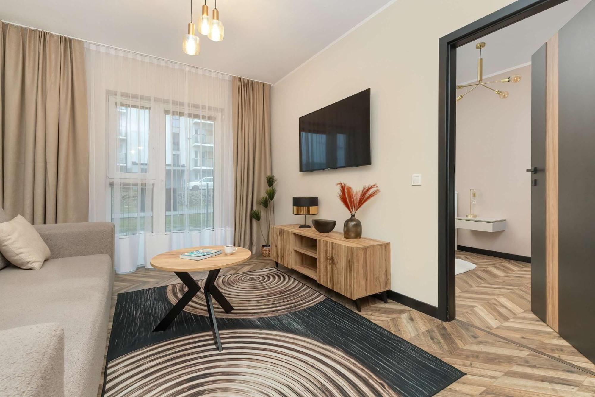 Apartment Jasny I Elegancki Pastelowa Z Parkingiem By Renters Gdansk