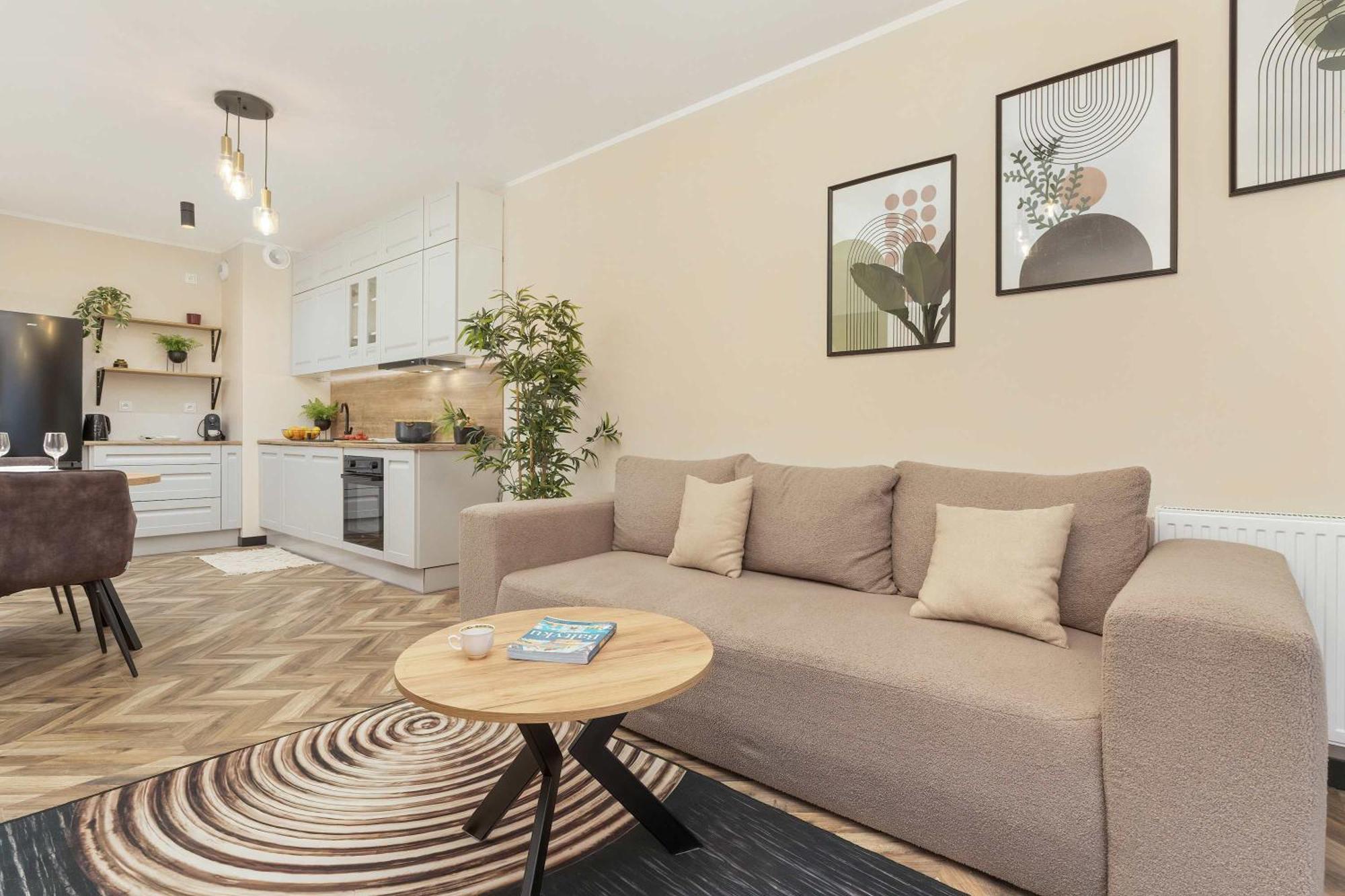 Apartment Jasny I Elegancki Pastelowa Z Parkingiem By Renters Gdansk