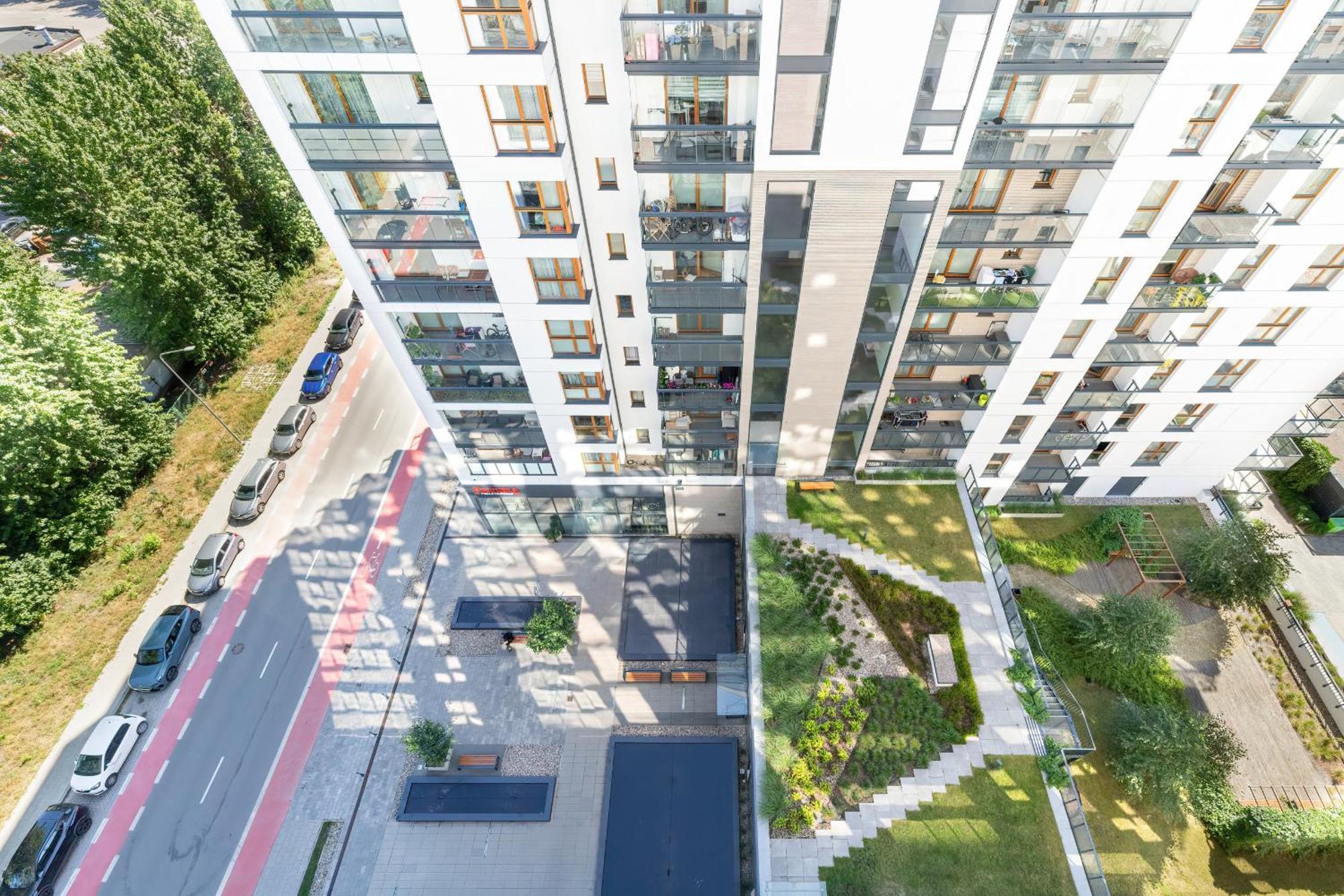 Nowoczesne I Komfortowe Z Widokiem Na Morze Na 11 Pietrze W Gdansku By Renters Lejlighed *