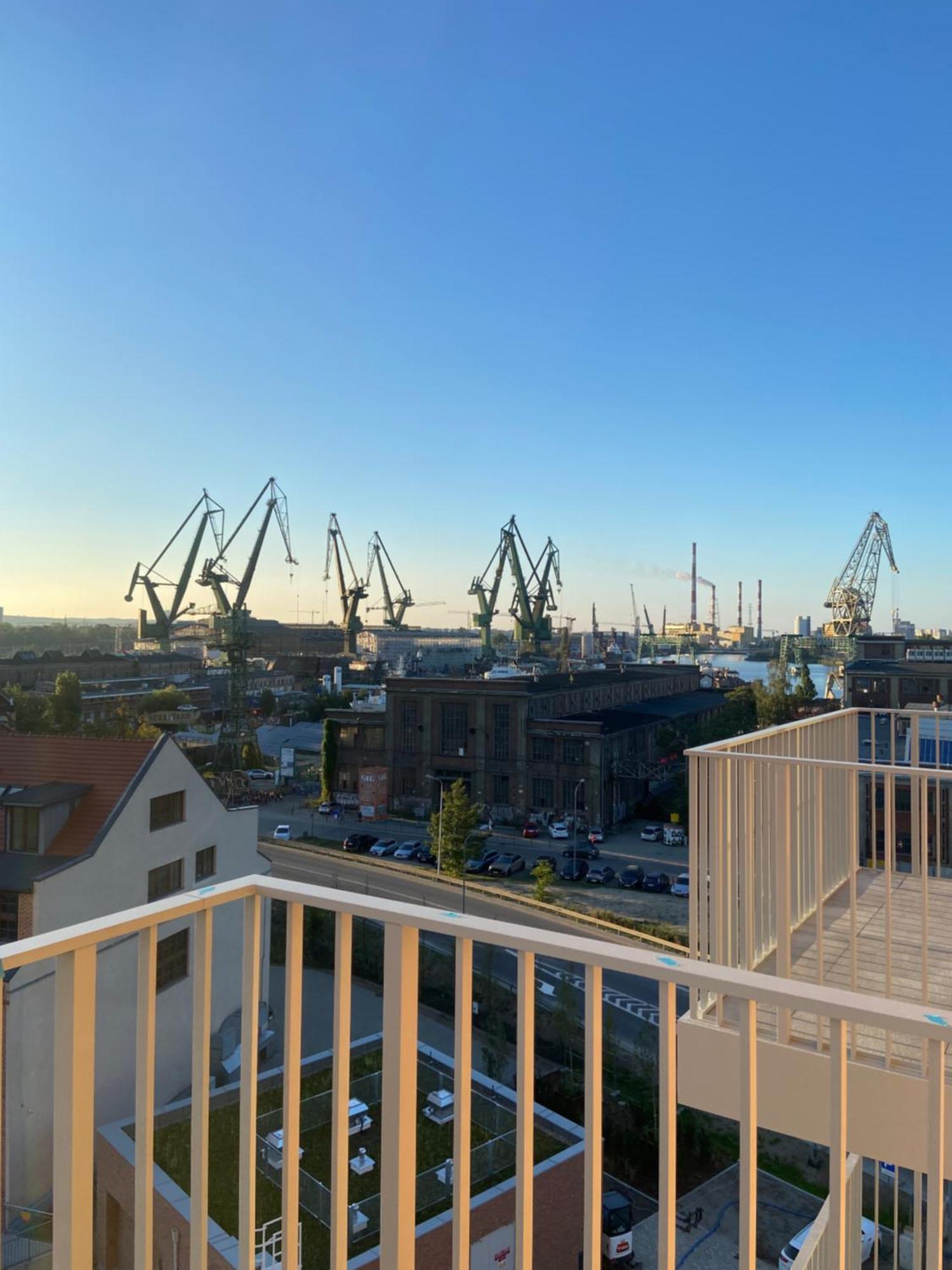 Crane Panorama Gdansk