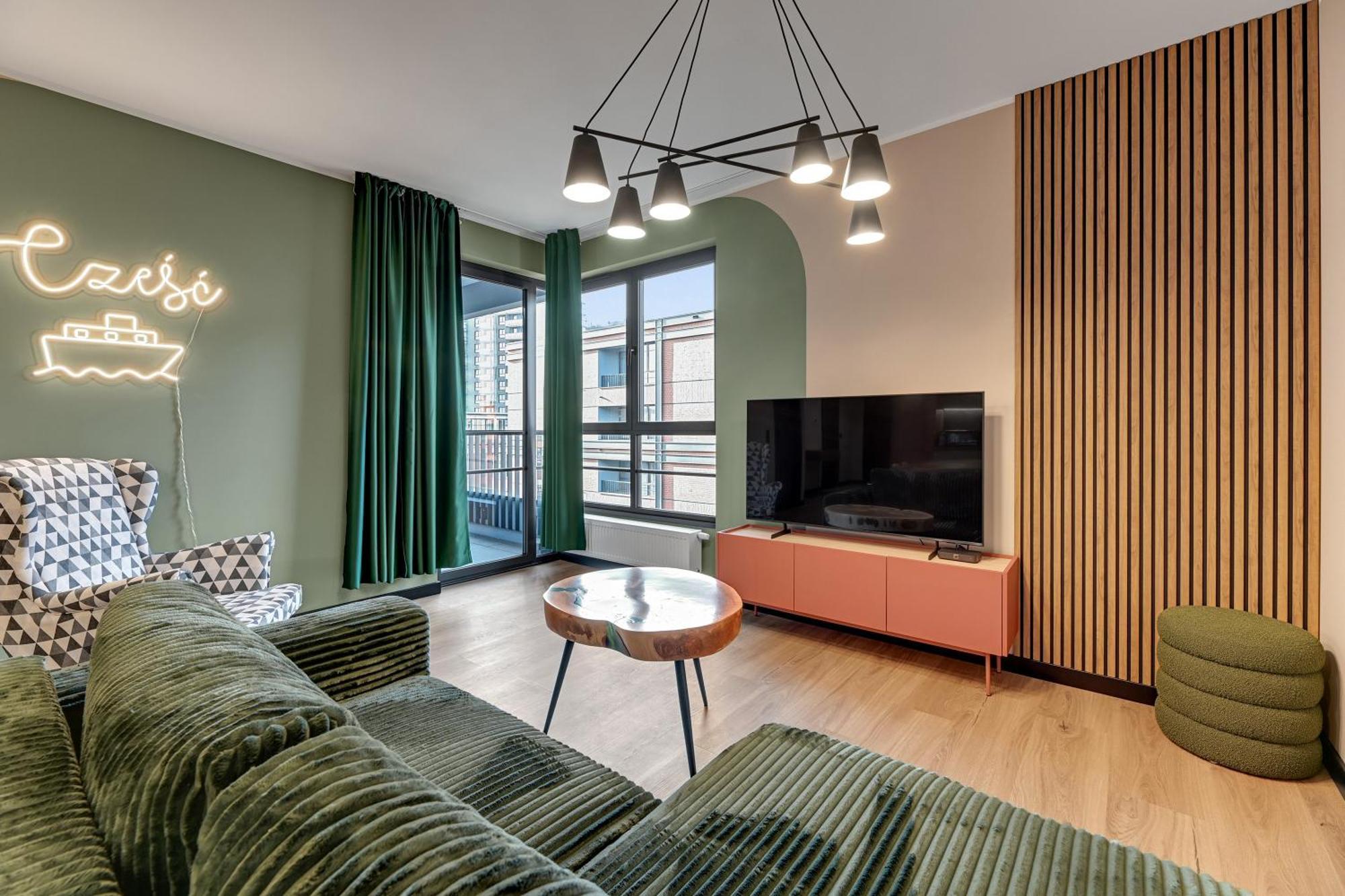 Doki Living By Blue Mandarin Parking & Foodhall Apartment Gdansk