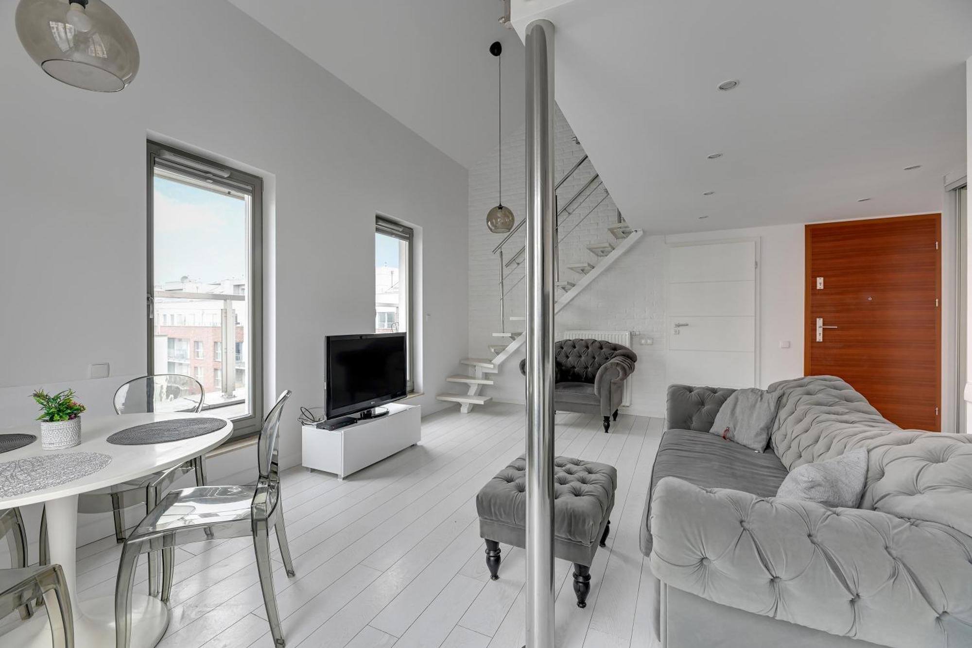 Apartment Dom & House Szafarnia Modern On The Motlawa River Gdansk