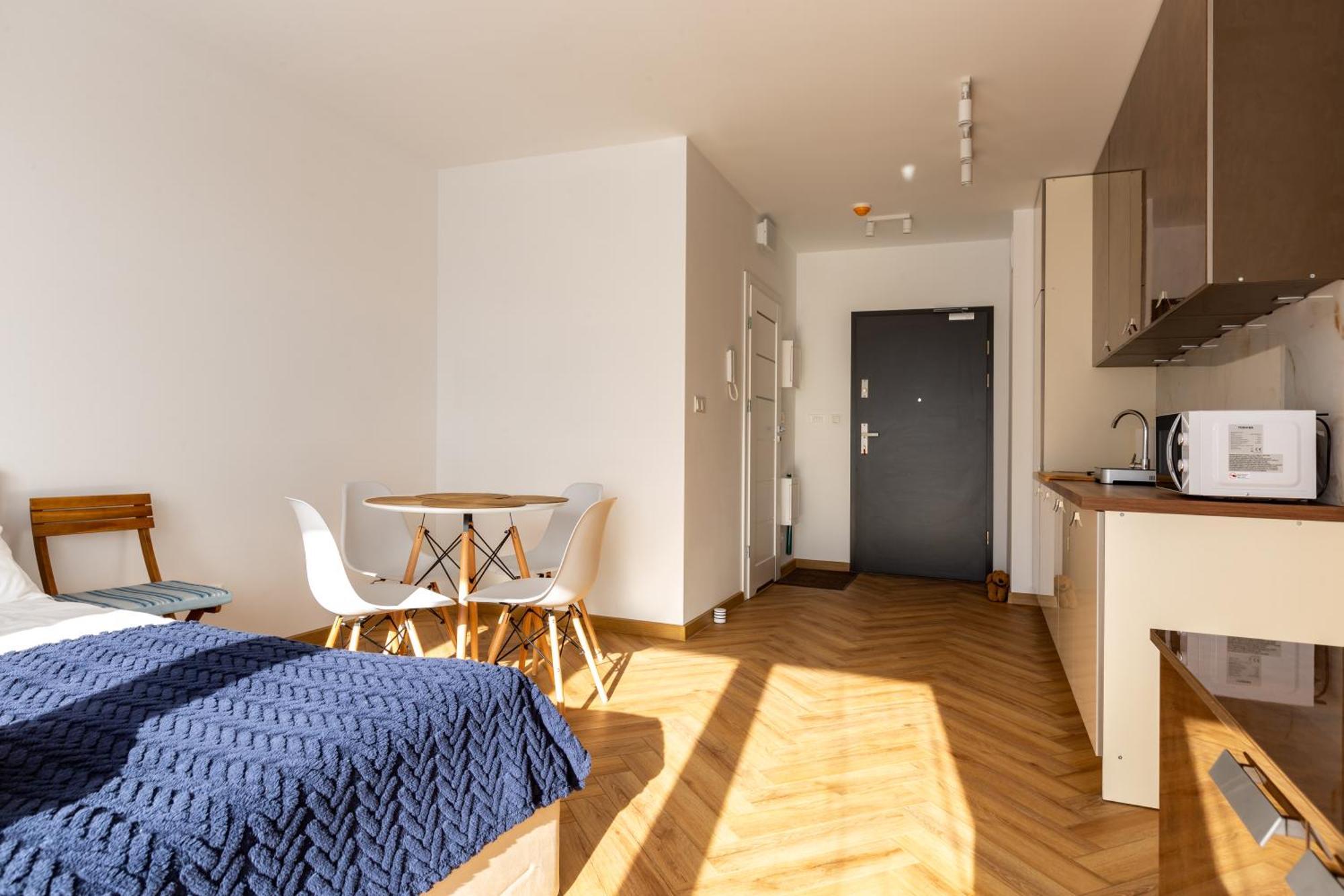 Mostek Sapphire Navy Apartment Gdansk