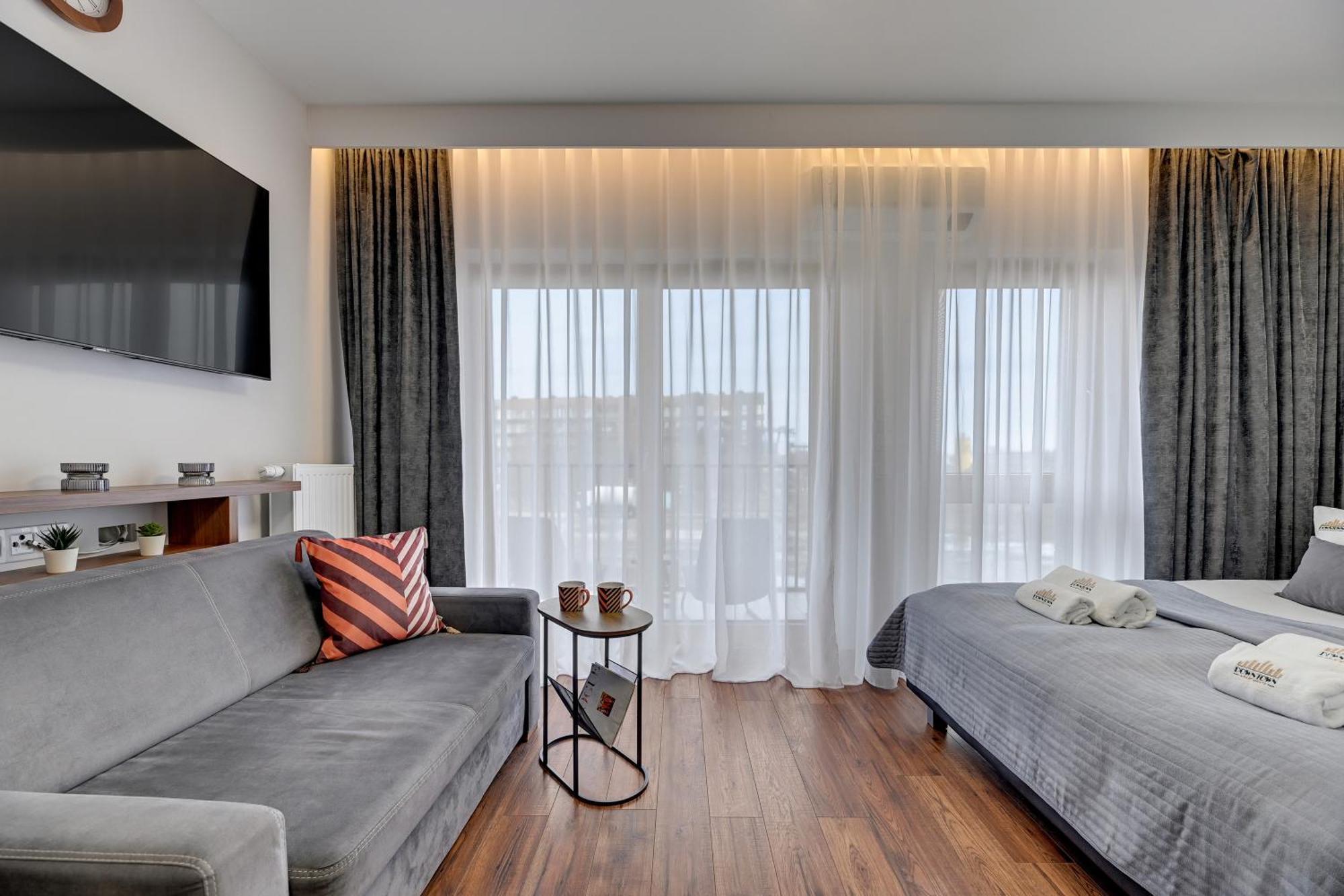 Nadmotlawie Riverside - Sauna, Gym & Parking By Downtown Apartamento Gdańsk