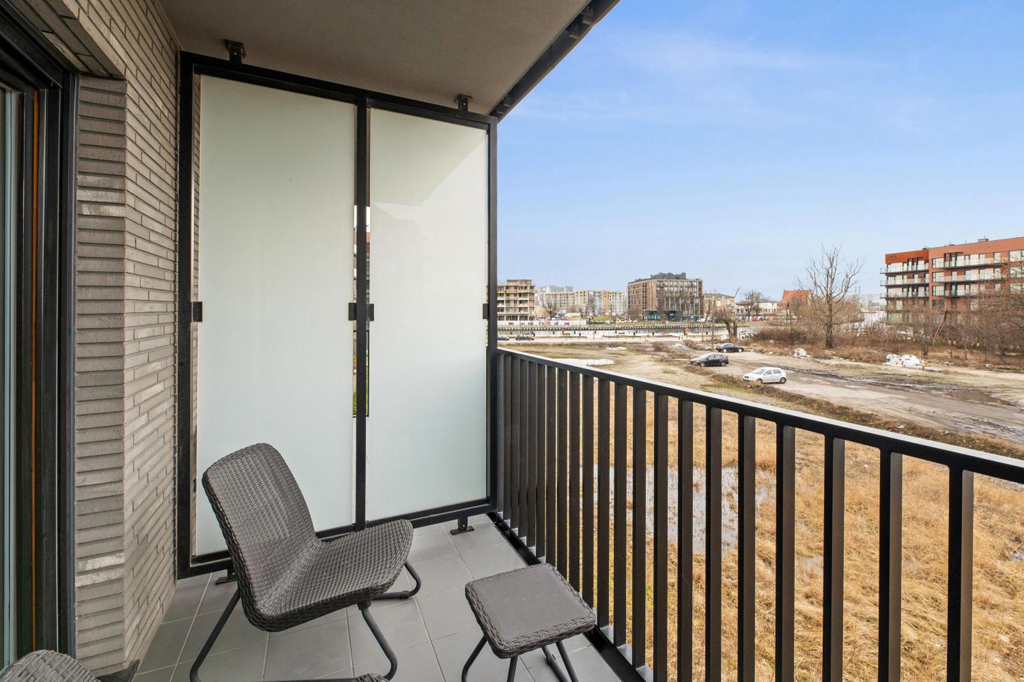 Nadmotlawie Riverside - Sauna, Gym & Parking By Downtown Gdansk