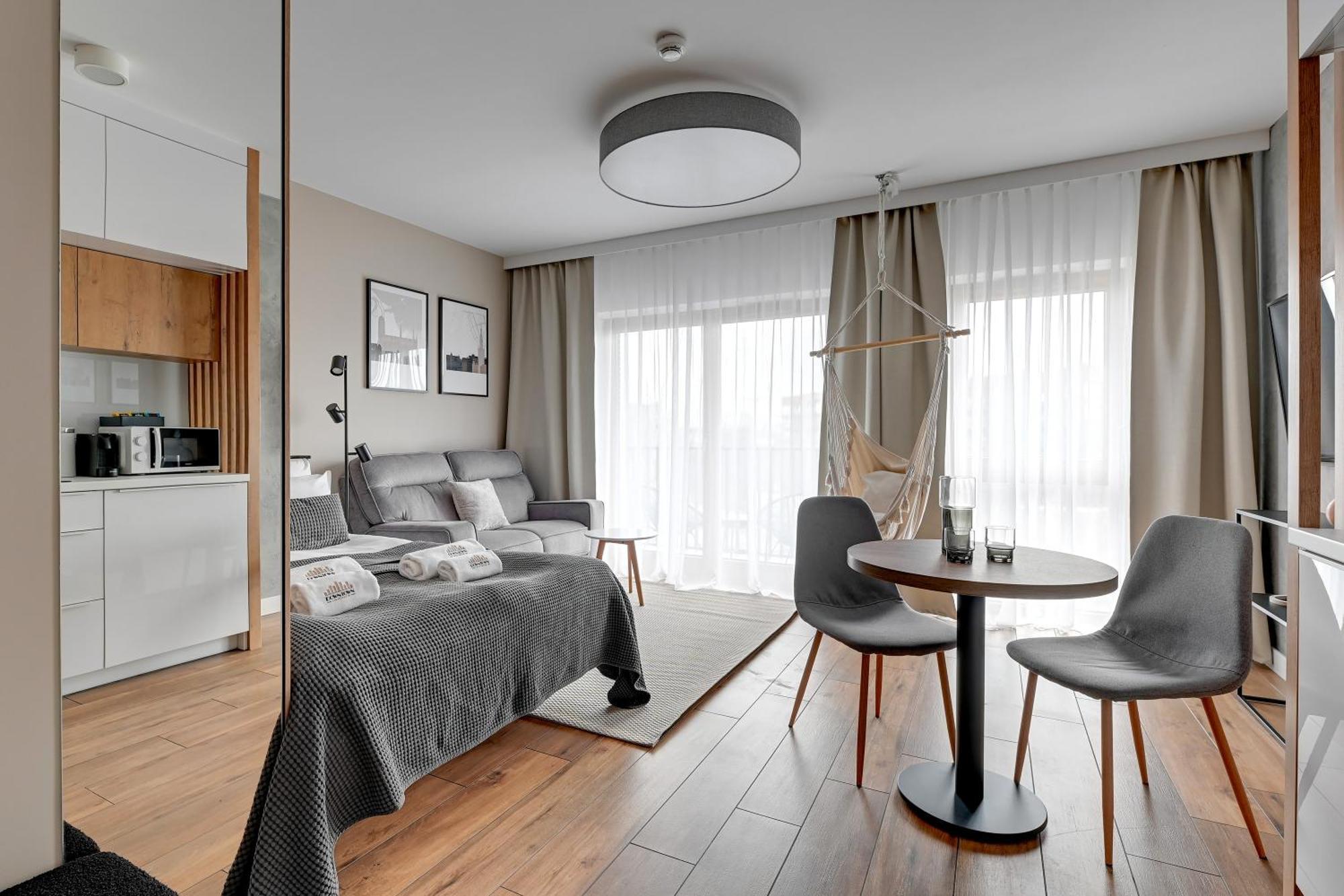 Nadmotlawie Riverside - Sauna, Gym & Parking By Downtown Apartment Gdansk