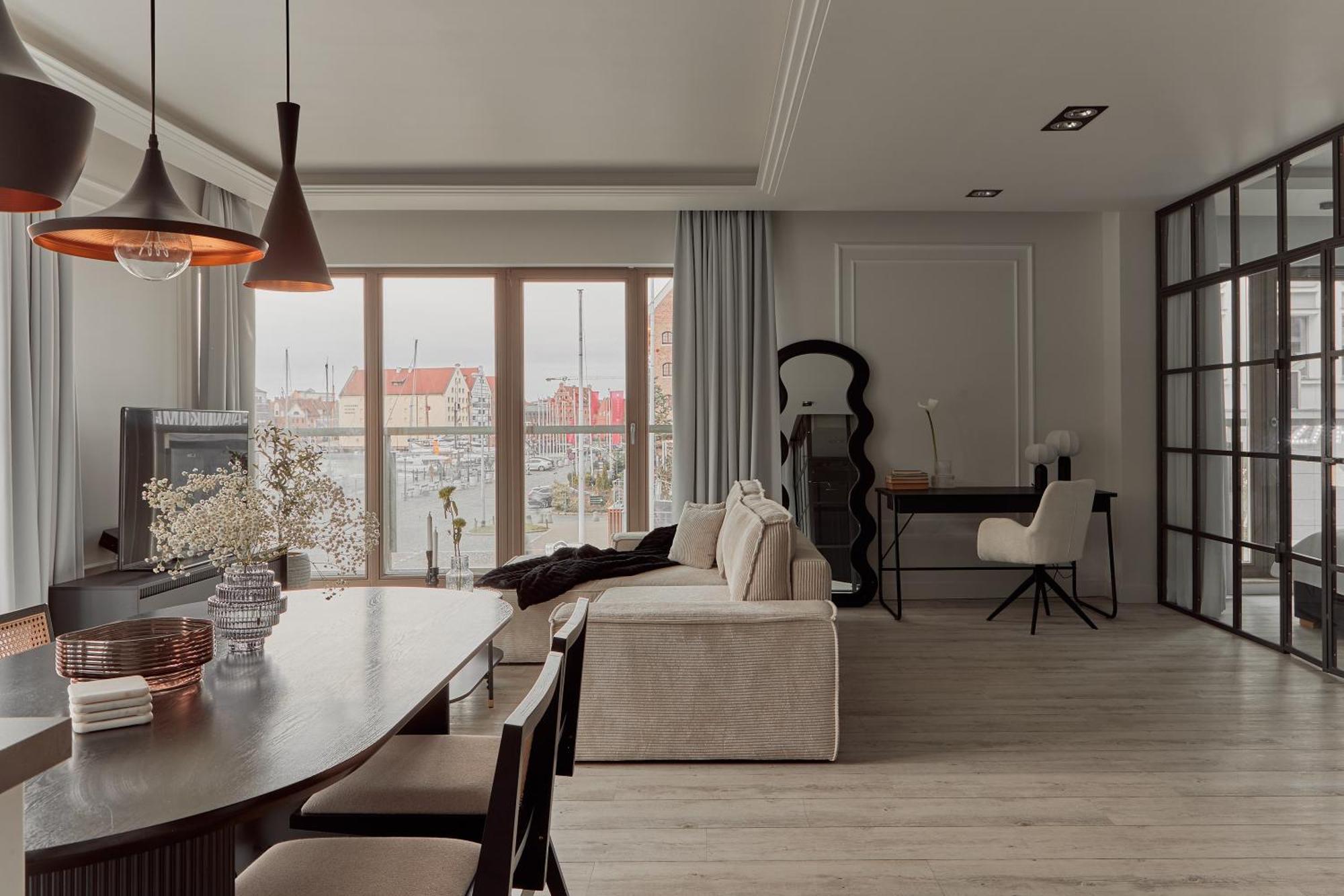 Apartment Waterlane River View Premium Spa, Pool & Gym By Downtown Gdansk