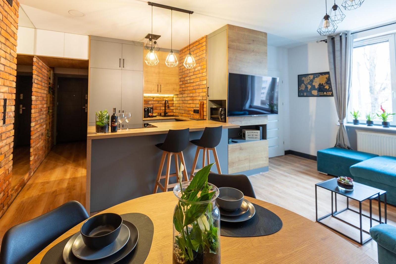 Apartment Brick Loft Premium Gdansk