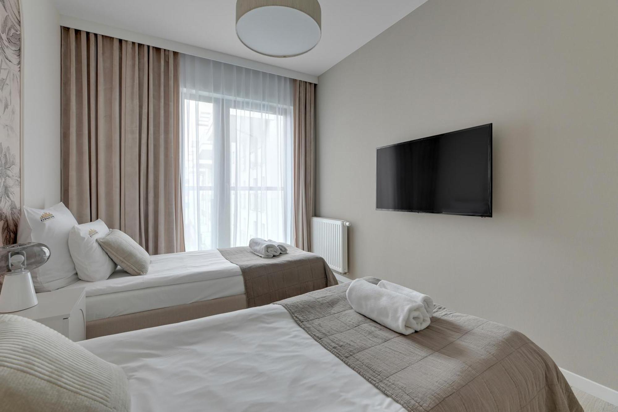 Apartment Waterlane Riverside - Spa, Pool, Gym & Parking By Downtown Gdansk