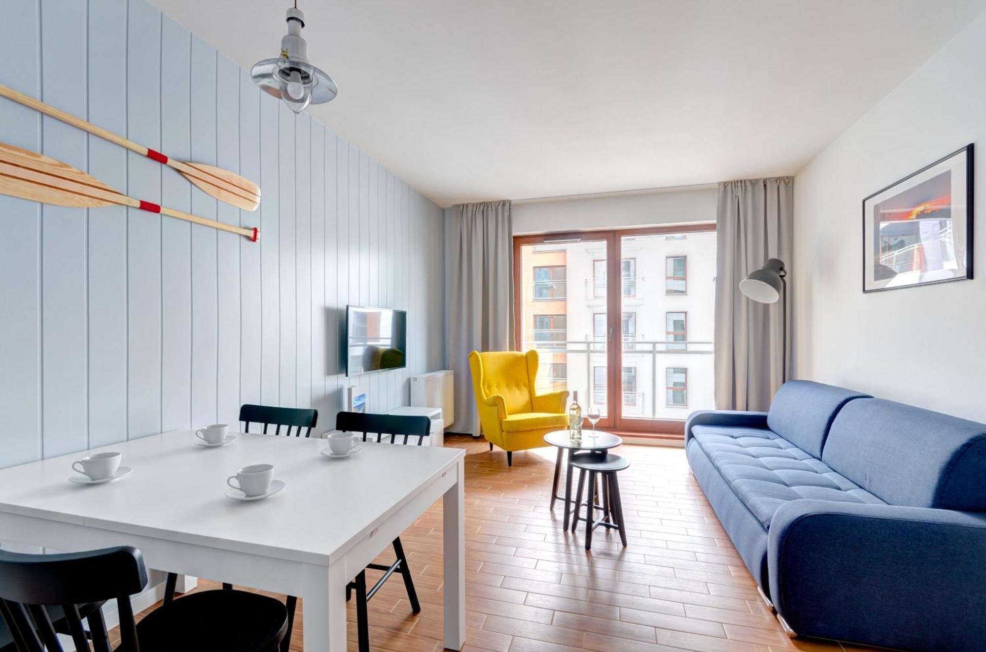 Nowa Motlawa Spa, Pool, Gym & Parking By Downtown Apartment Gdansk