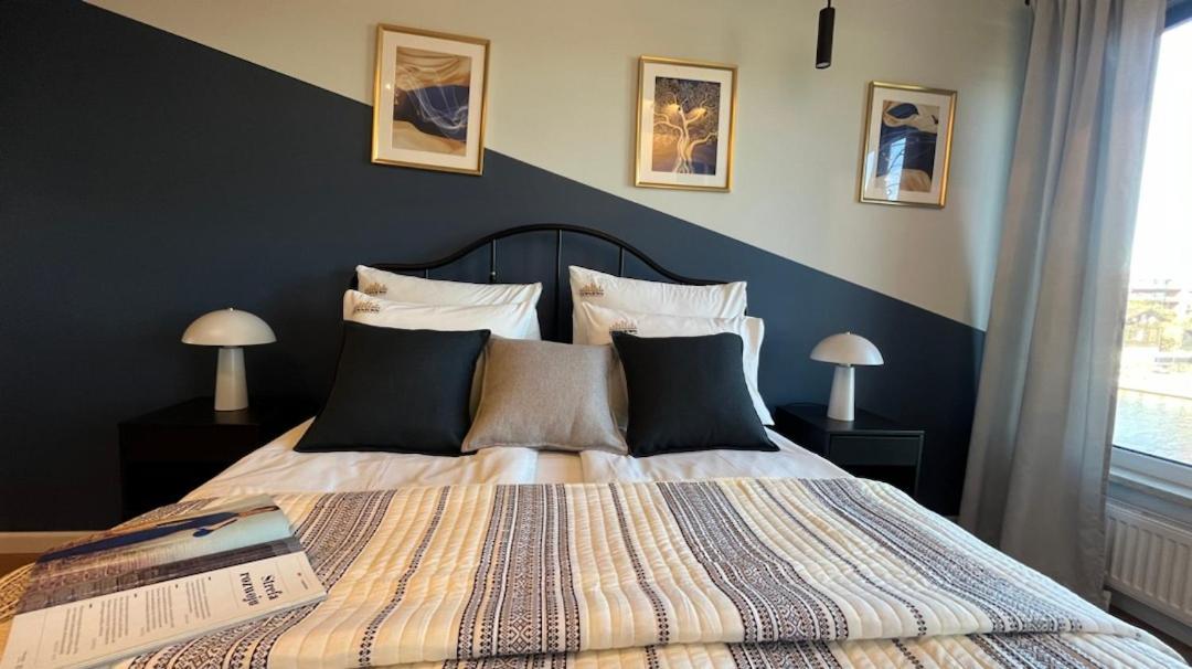 Chlebova - Riverside View Terrace, Free Parking, Gym & Kidsplay By Downtown Leilighet