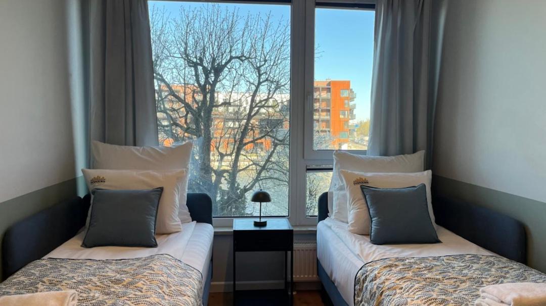 Chlebova - Riverside View Terrace, Free Parking, Gym & Kidsplay By Downtown * Gdańsk