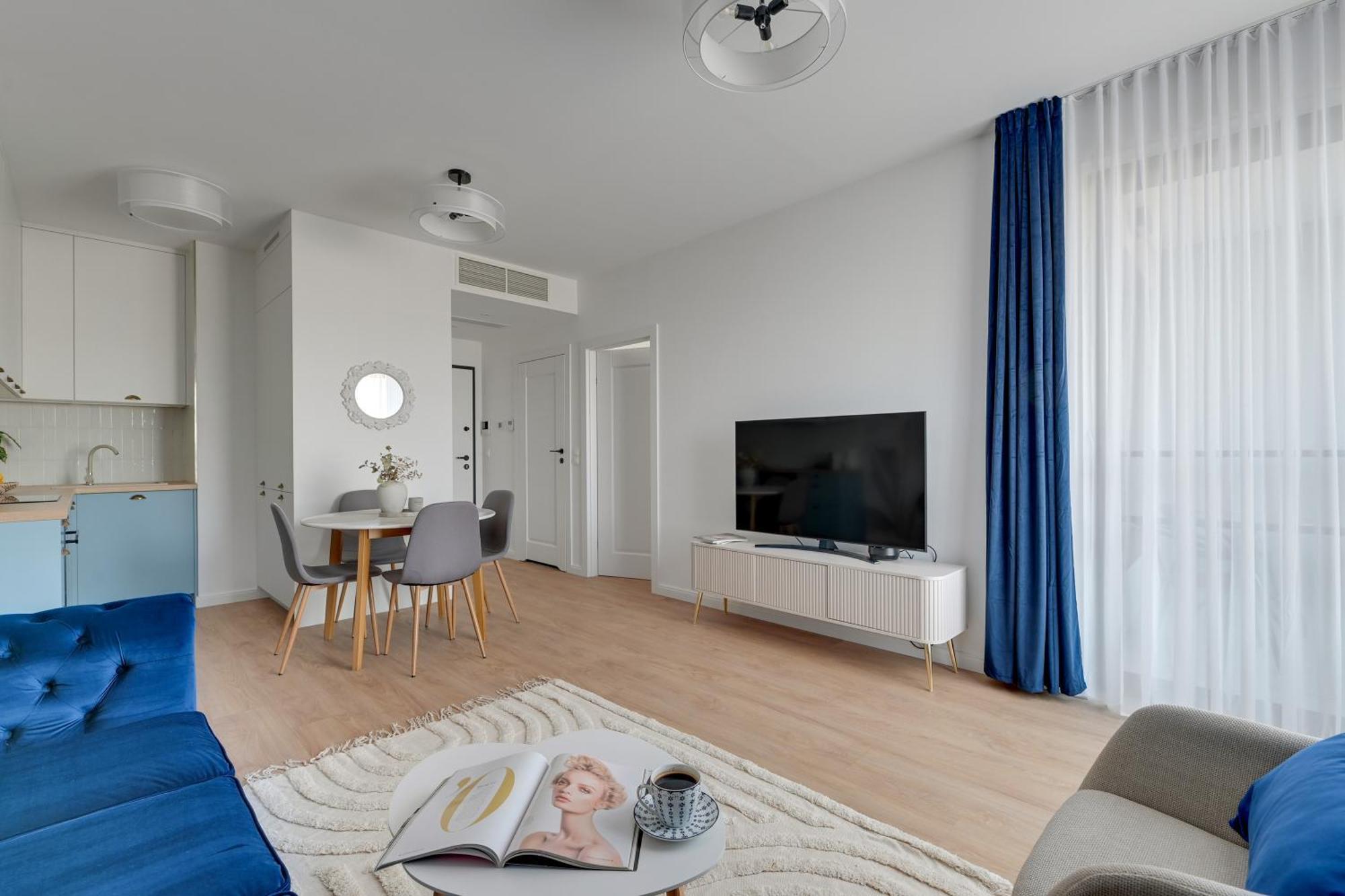 Apartamento Doki Living - Foodhall & Parking By Downtown Gdańsk