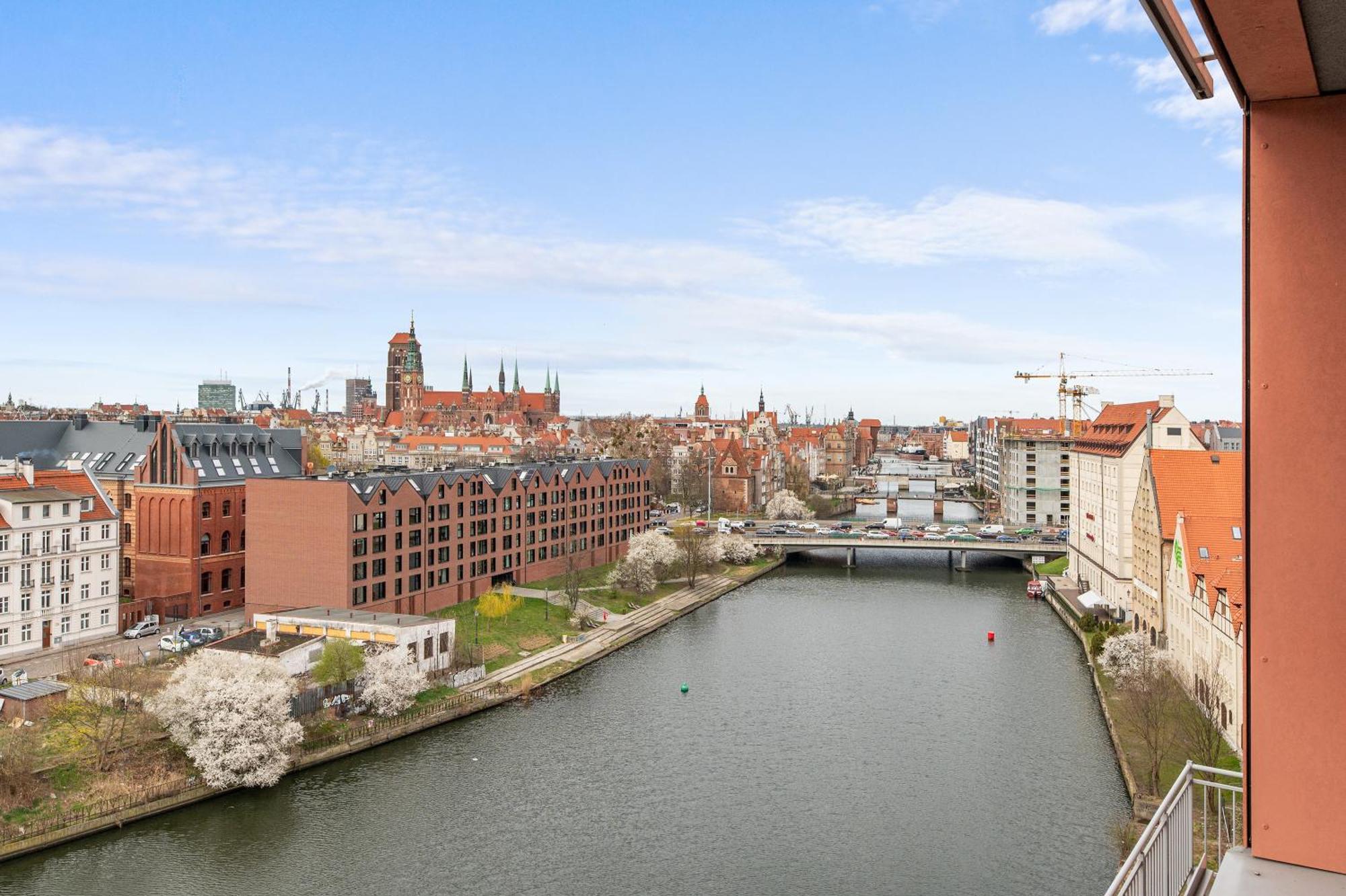 Waterlane Island - Riverview Pool, Spa, Gym & Parking By Downtown * Gdańsk
