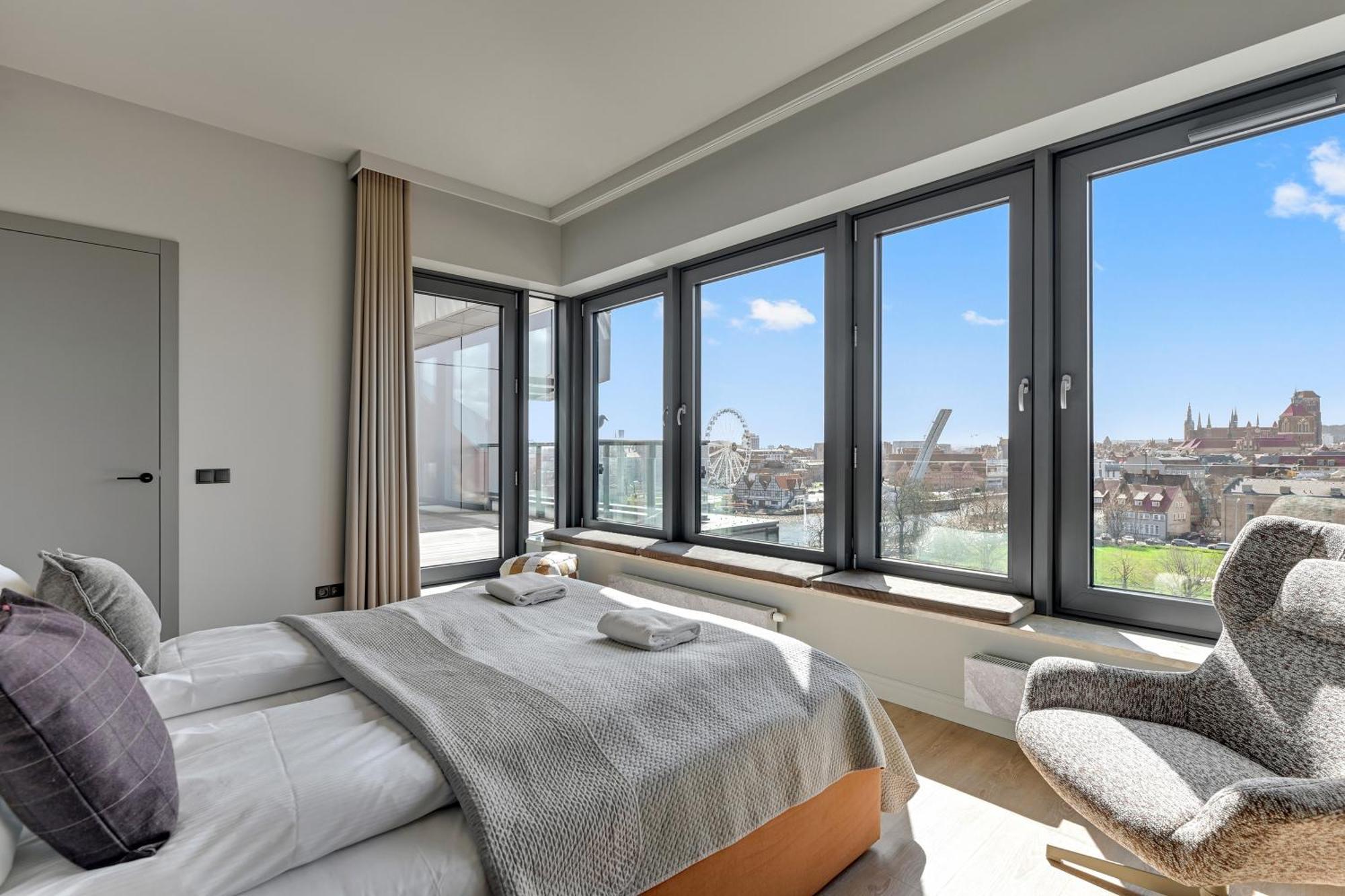Blue Mandarin Riverside Premium Sauna & Gym Apartment Gdansk