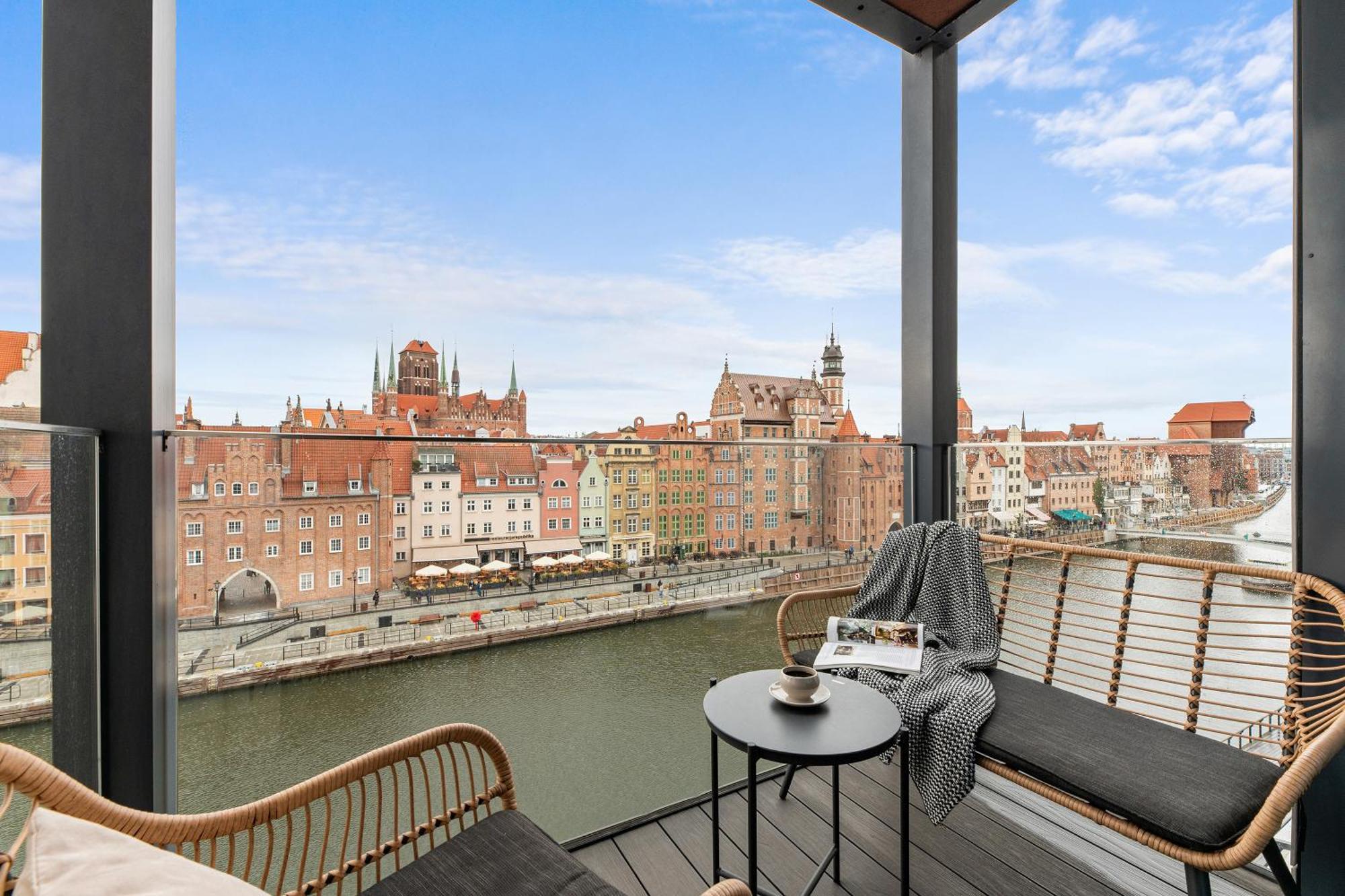 Leilighet Deo Plaza Premium Suites, Riverside & Radisson By Downtown Gdańsk