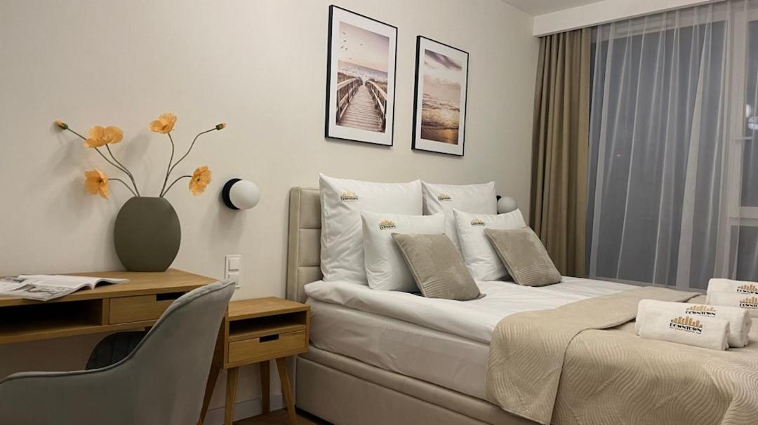 Lejlighed Chlebova - Riverside View Terrace, Free Parking, Gym & Kidsplay By Downtown