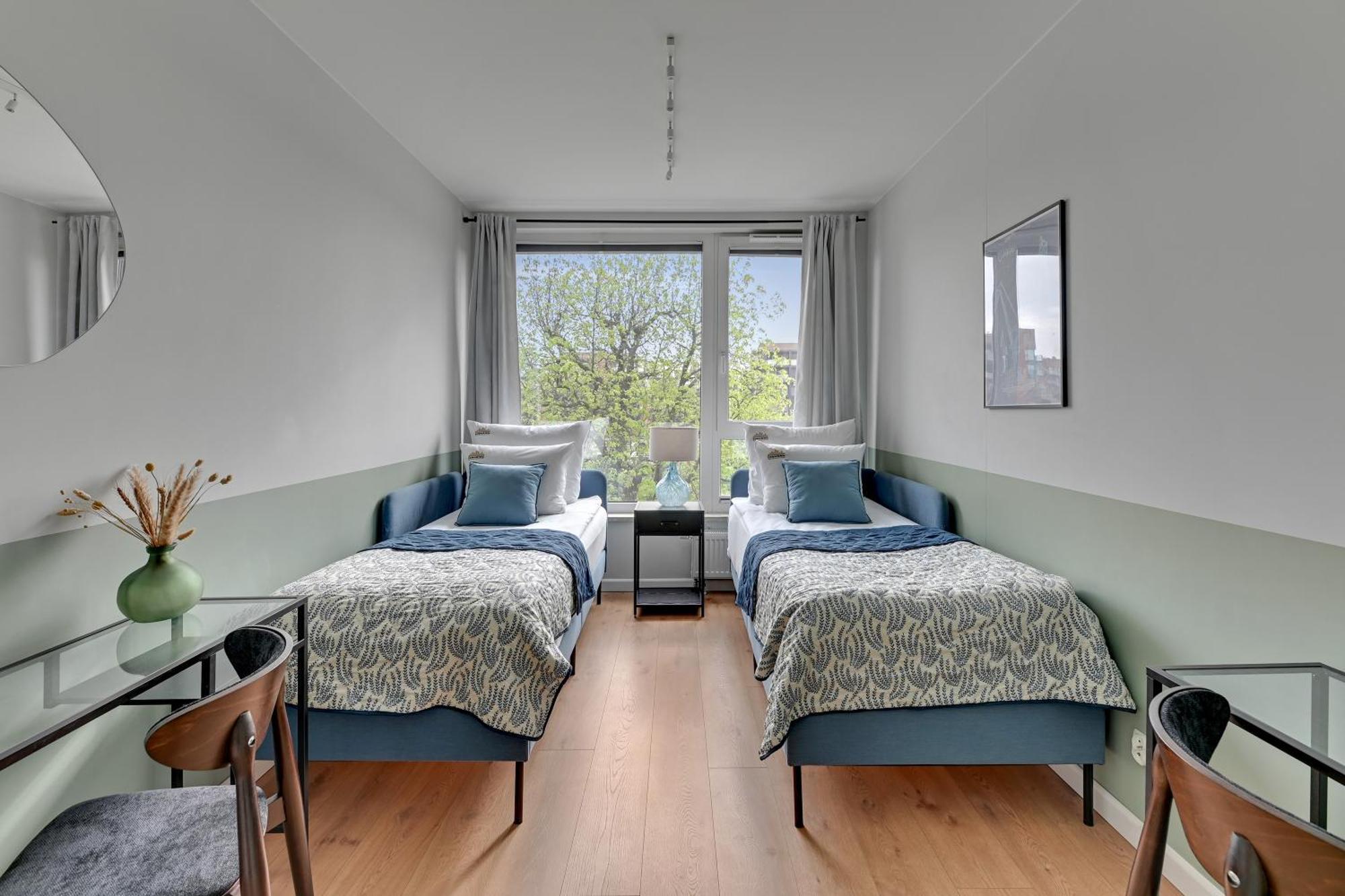 Chlebova - Riverside View Terrace, Free Parking, Gym & Kidsplay By Downtown Lejlighed Gdańsk