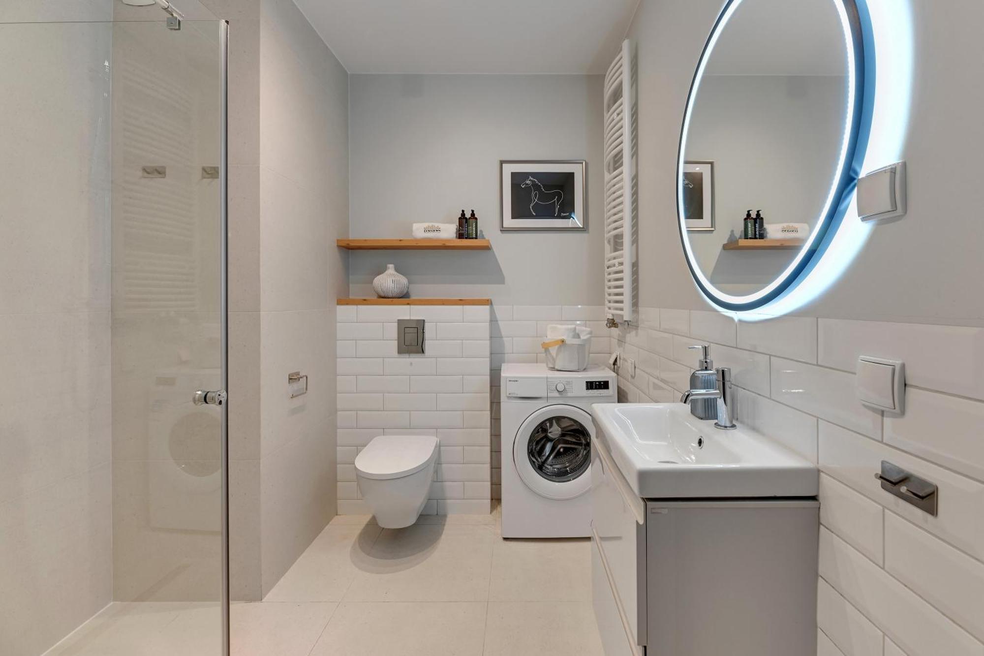 Apartment Chlebova - Riverside View Terrace, Free Parking, Gym & Kidsplay By Downtown Gdansk