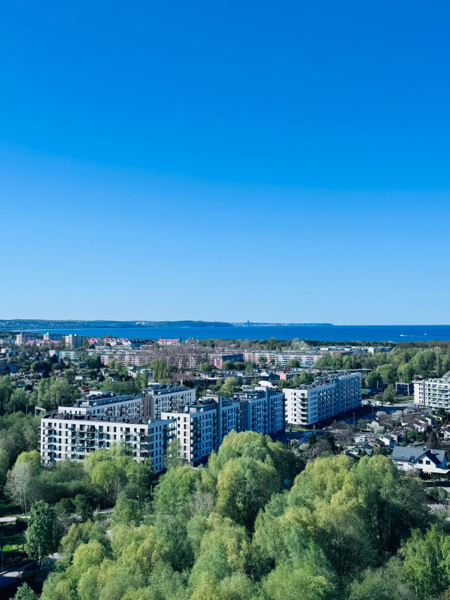 Huoneisto Horizon, 17 Pietro Z Widokiem Na Zatoke Gdanska Gdańsk