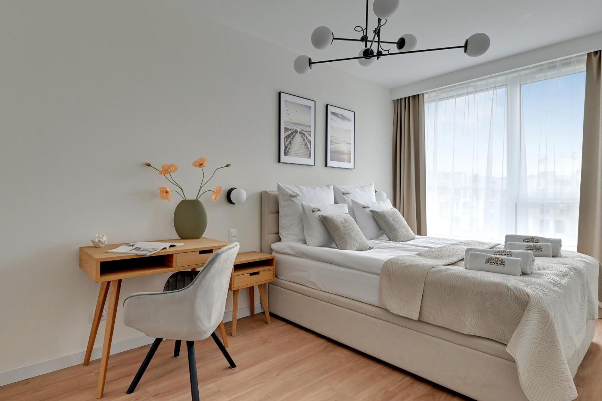 Chlebova - Riverside View Terrace, Free Parking, Gym & Kidsplay By Downtown Leilighet Gdańsk