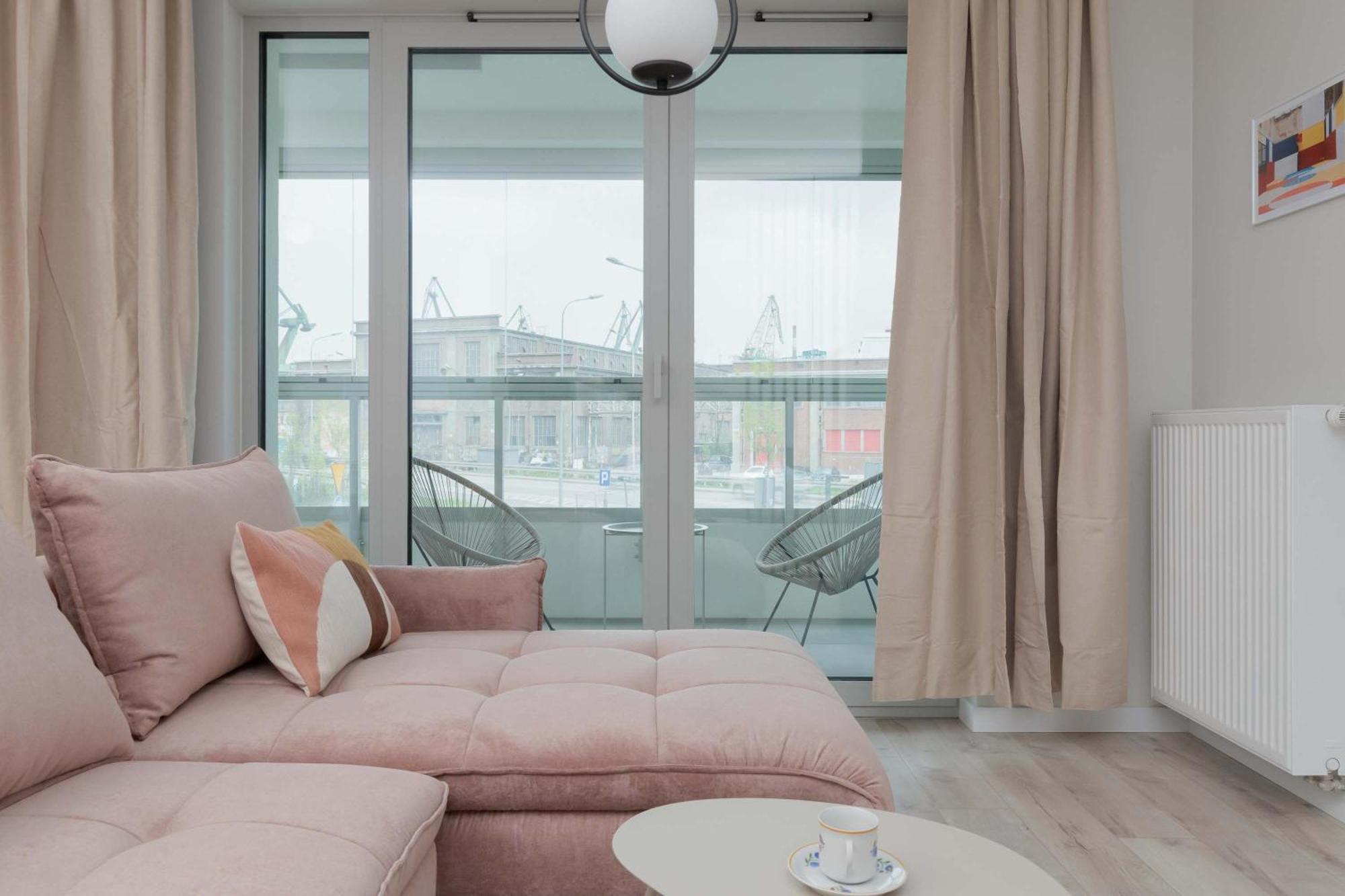Apartment Eleganckie Blisko Rzeki W Gdansku Z Balkonem By Renters