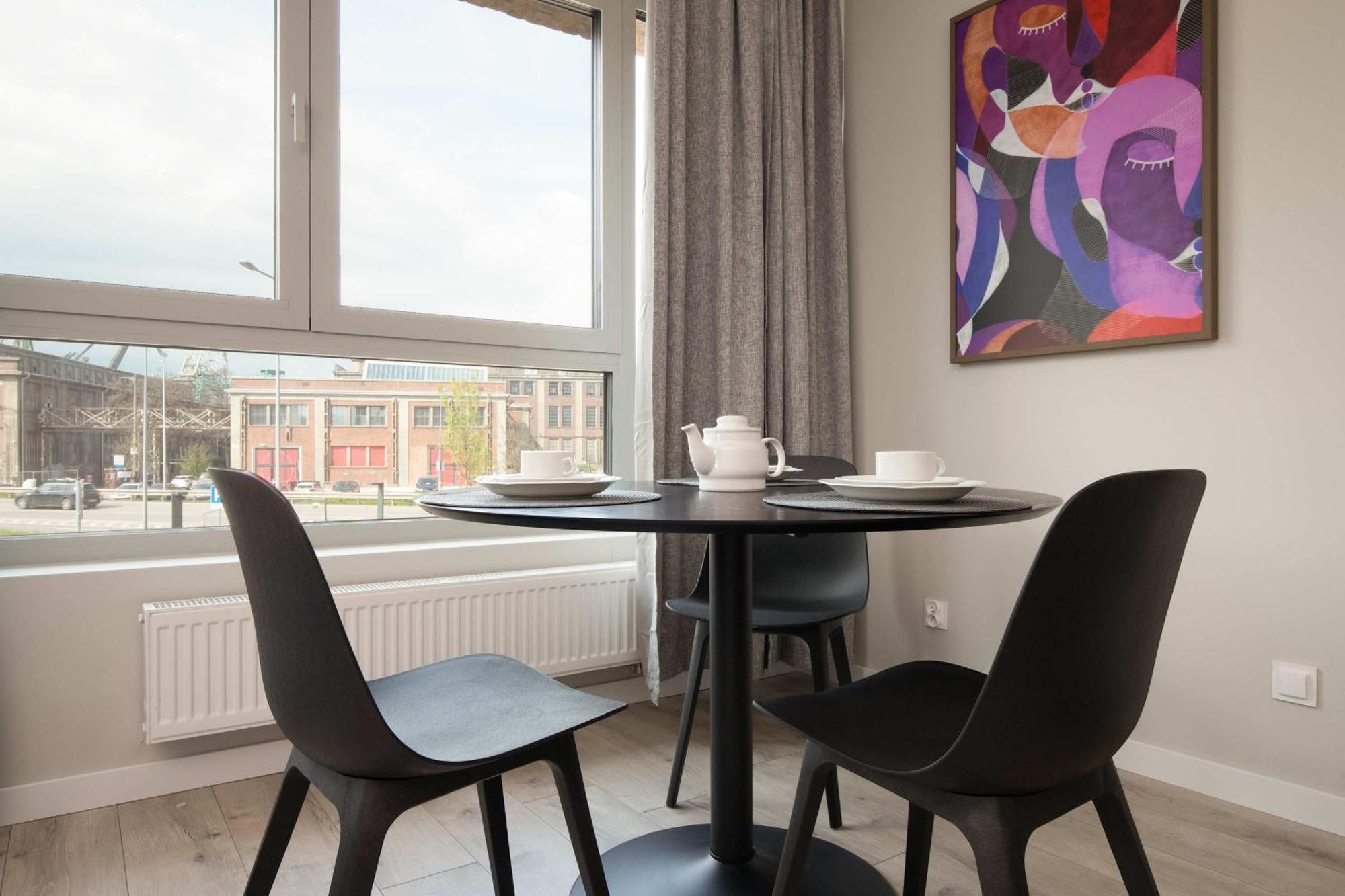 Apartment Elegancki Blisko Rzeki W Gdansku Z Parkingiem By Renters *