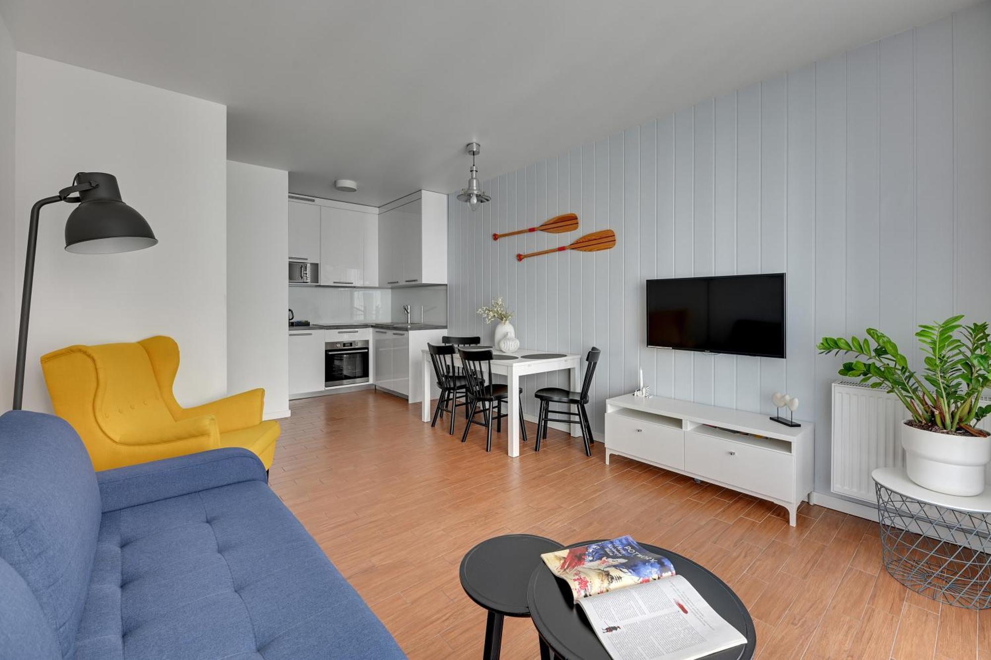 Leilighet Nowa Motlawa Spa, Pool, Gym & Parking By Downtown Gdańsk