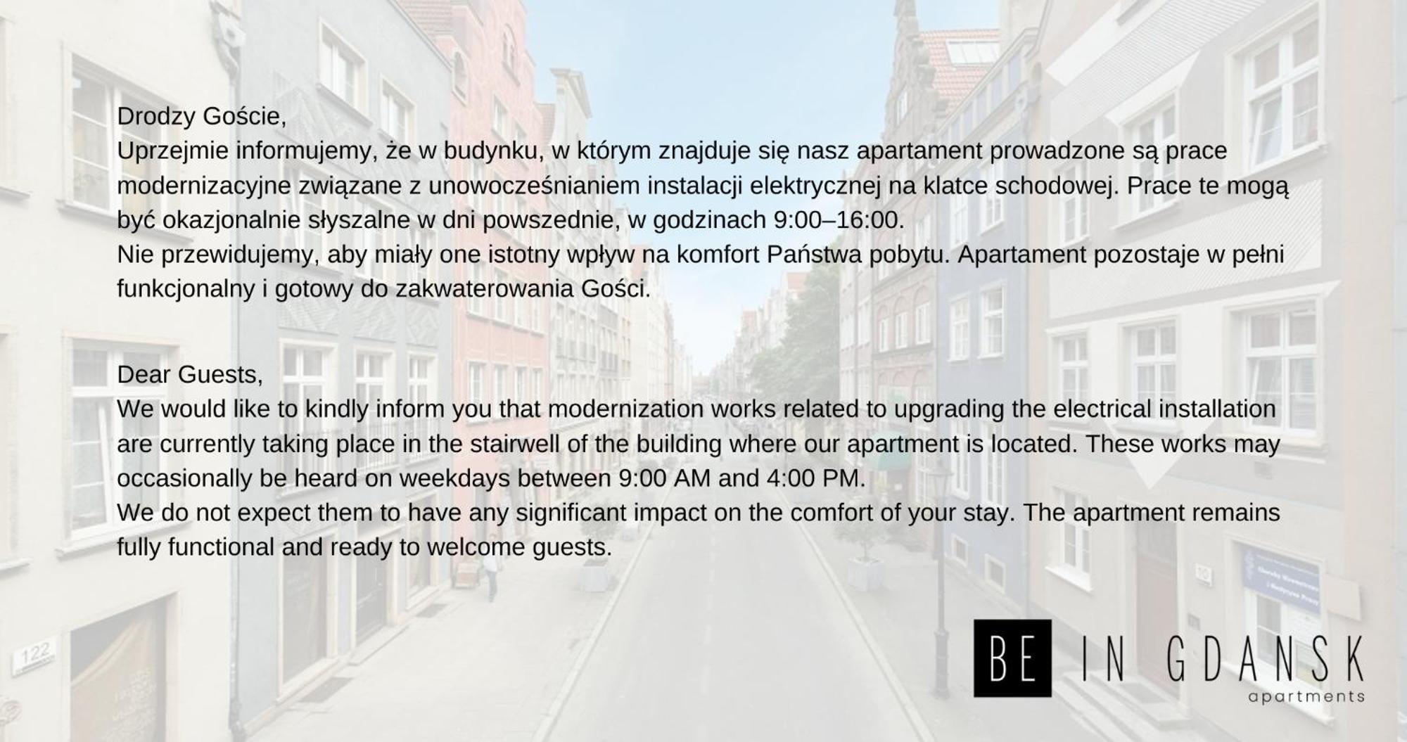 Be In Apartments- Podwale * Gdansk