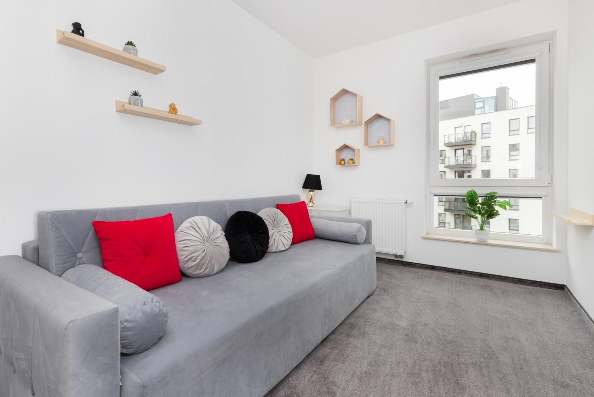 Flatbook Old Town - Stylish 2-bedroom With Parking * Danzig