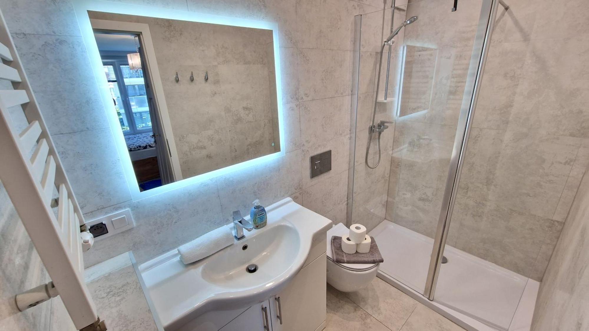 Apartment Flou Przystan Letnica 2, Plaza 700m Danzig