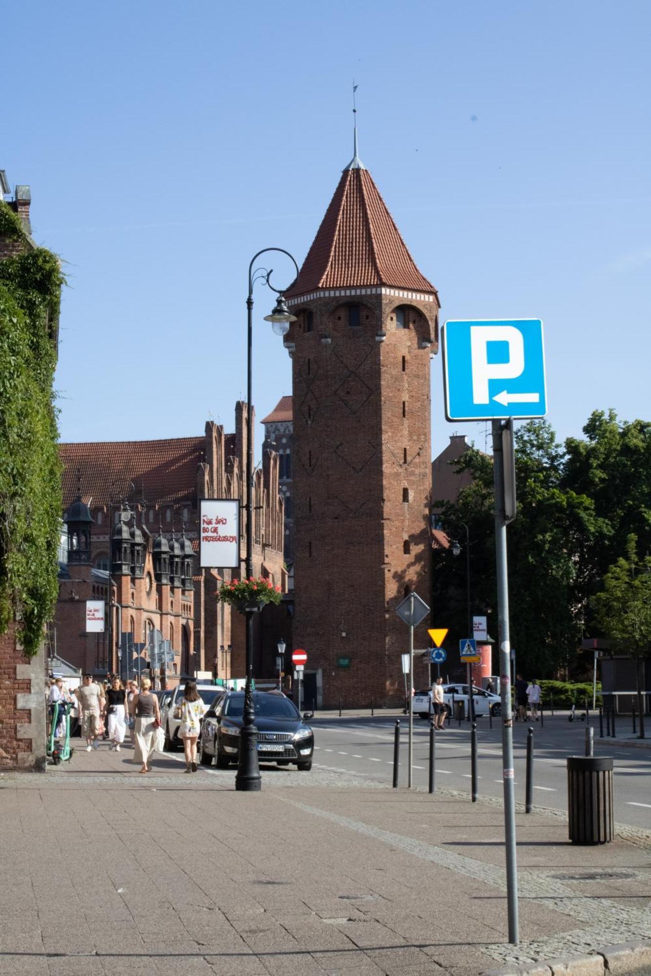 W Centrum Gdanska Lägenhet Gdańsk